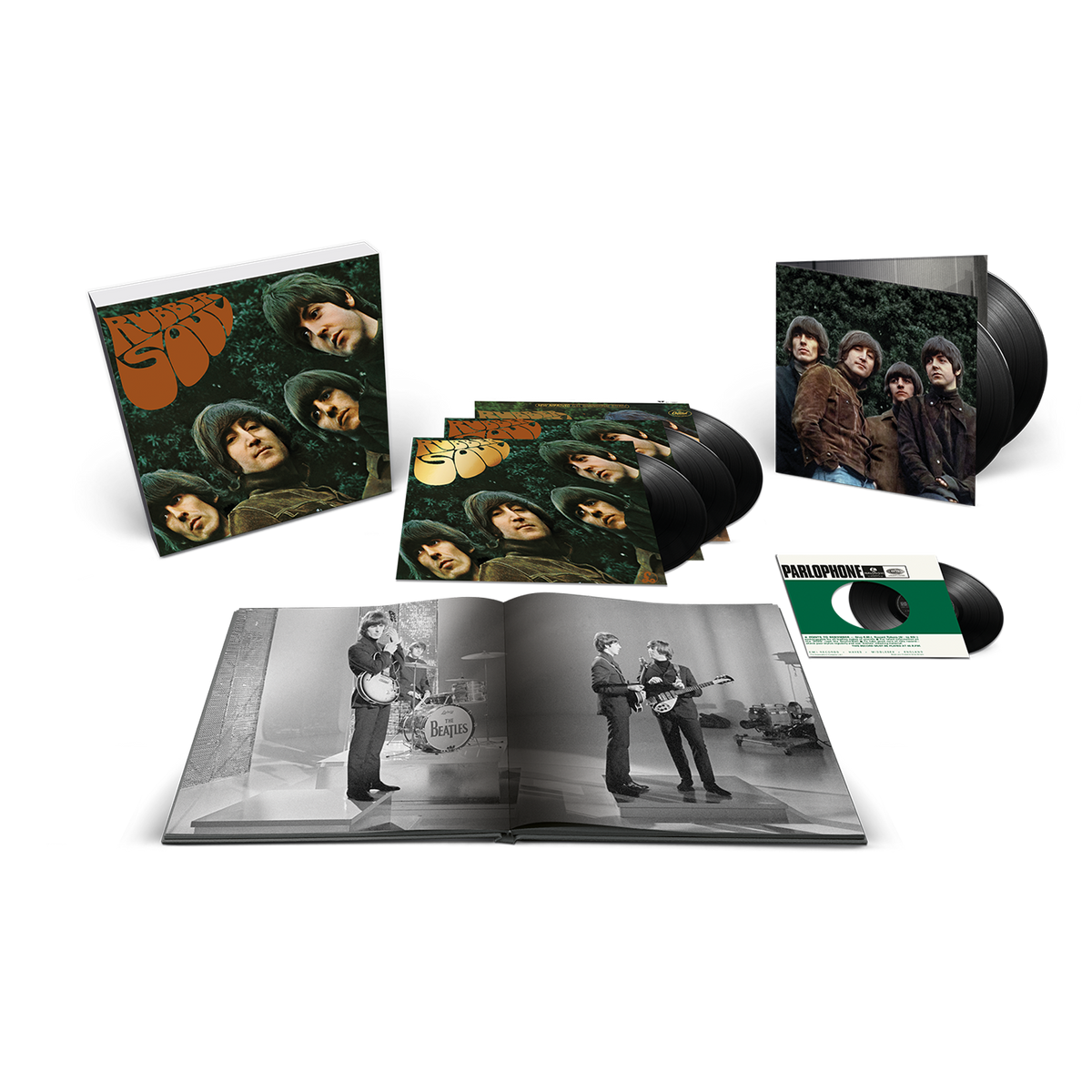 The Beatles - Rubber Soul - Coffret 5LP Super Deluxe Special Edition + 7" Single