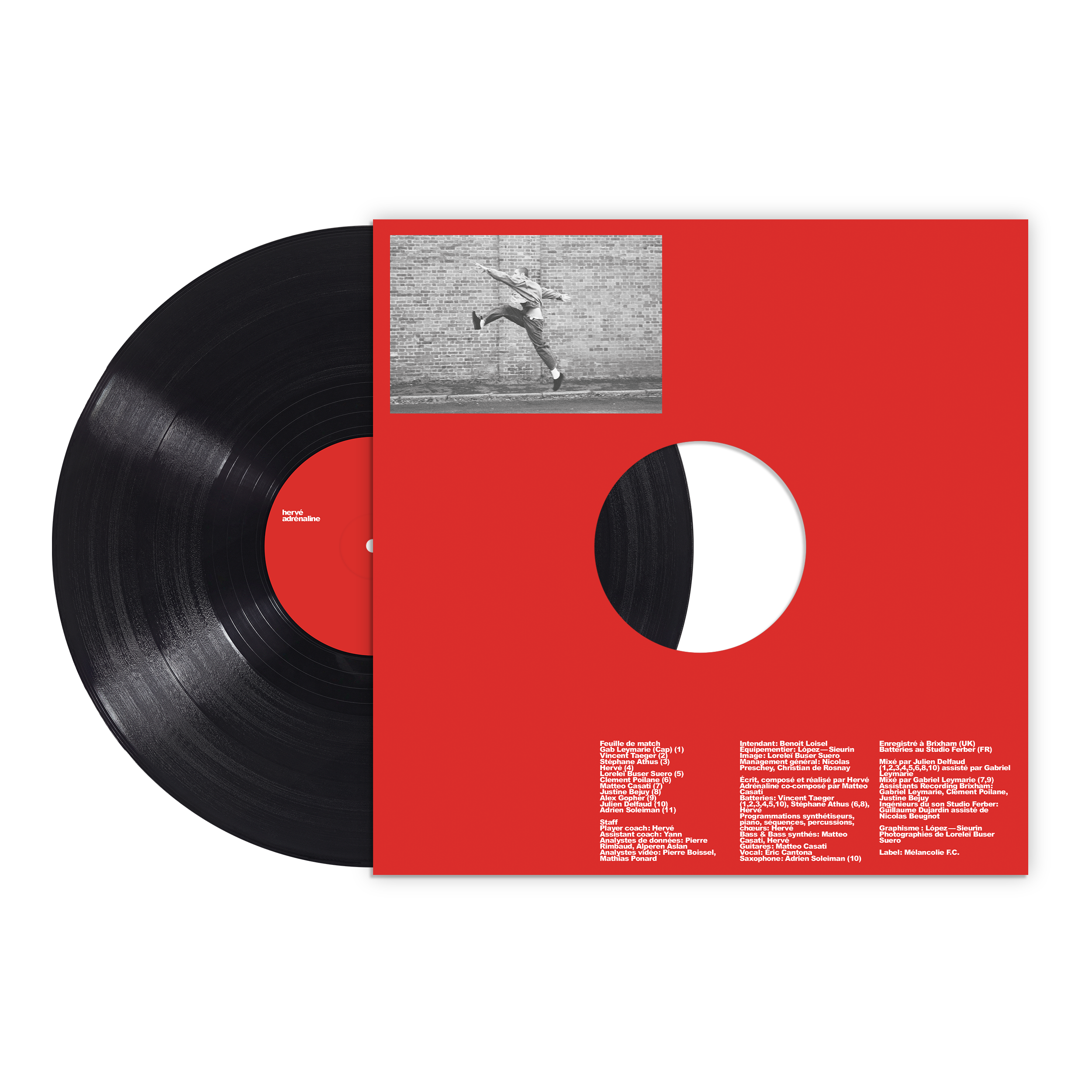 Hervé - adrénaline - Vinyle