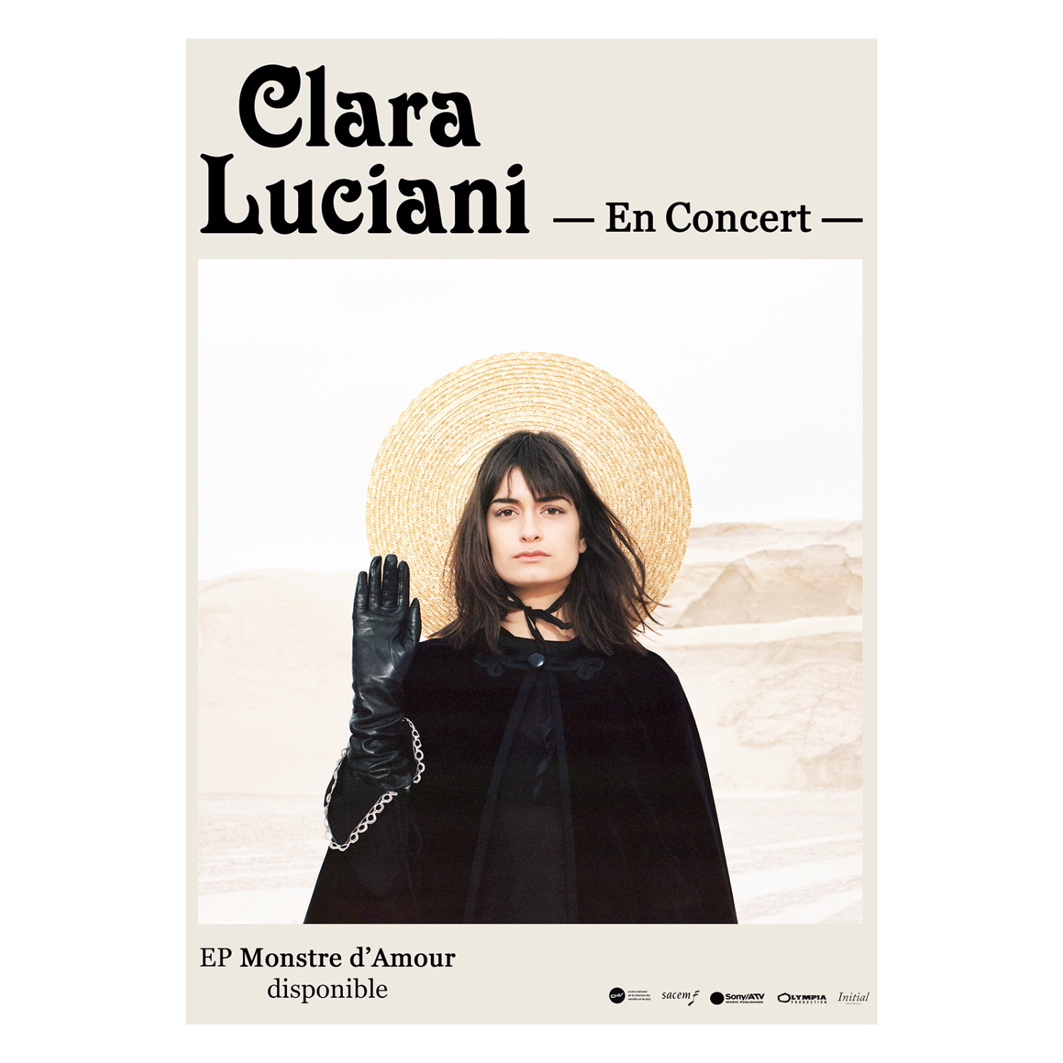 Clara Luciani - Monstre d'amour - Vinyle + Affiche