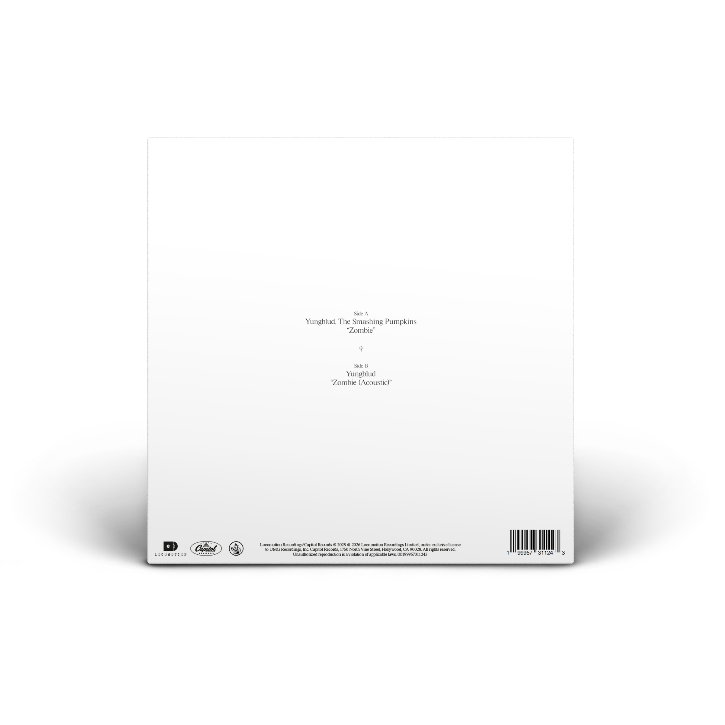 Yungblud, The Smashing Pumpkins – Zombie - Vinyle 45T