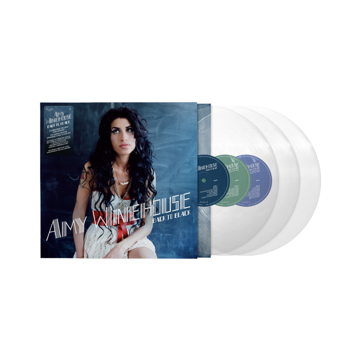 Amy Winehouse - Back To Black (20th Anniversary) - Deluxe 3LP Transparent