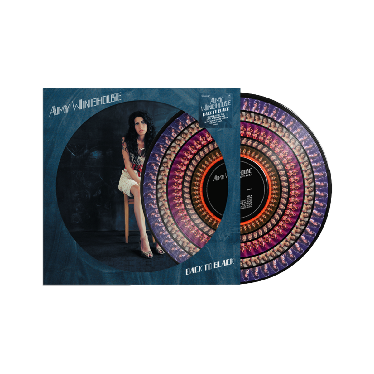 Amy Winehouse - Back To Black (20th Anniversary) - Vinyle Zoetrope