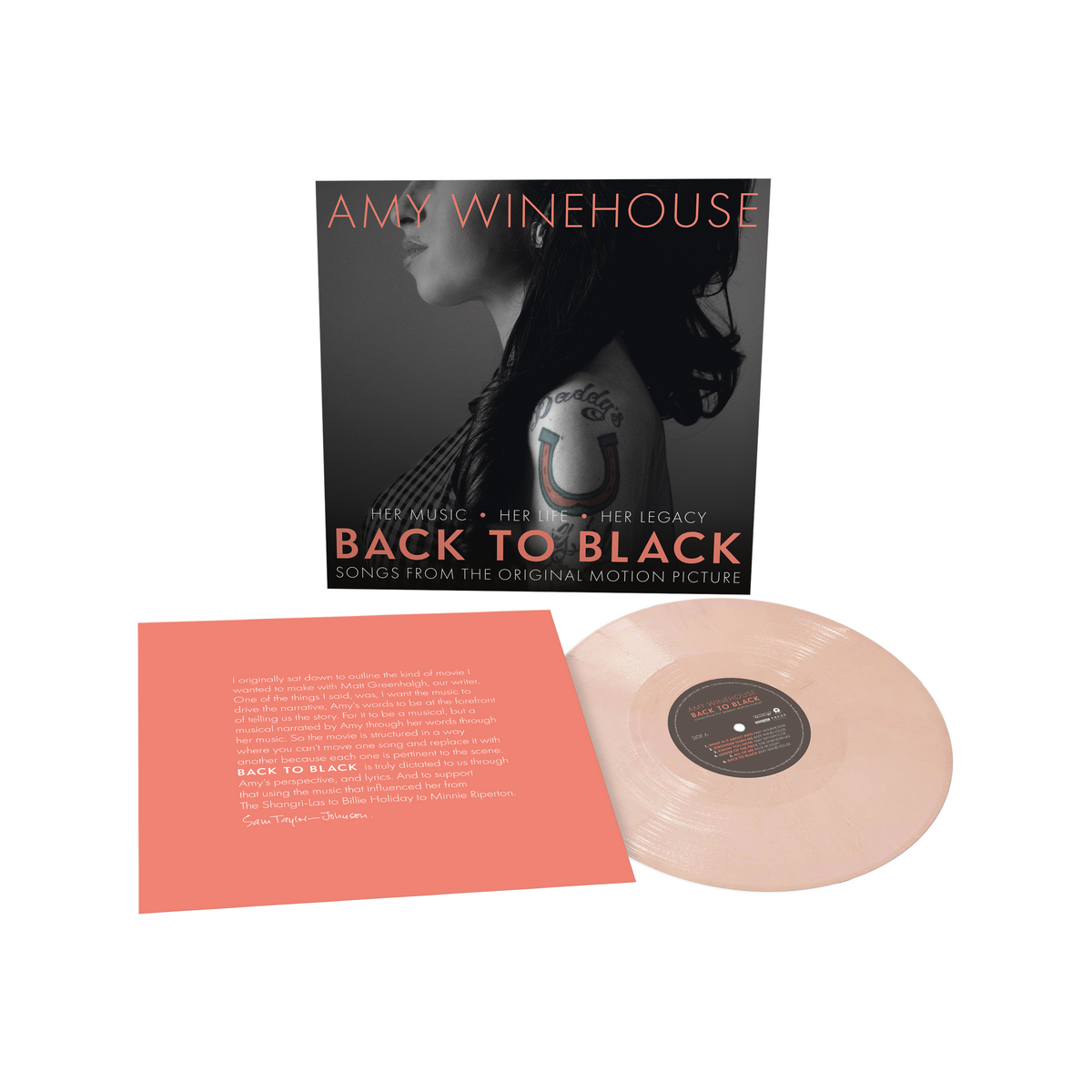 Amy Winehouse - Back to Black: Songs from the Original Motion Picture - Vinyle Couleur Exclusif