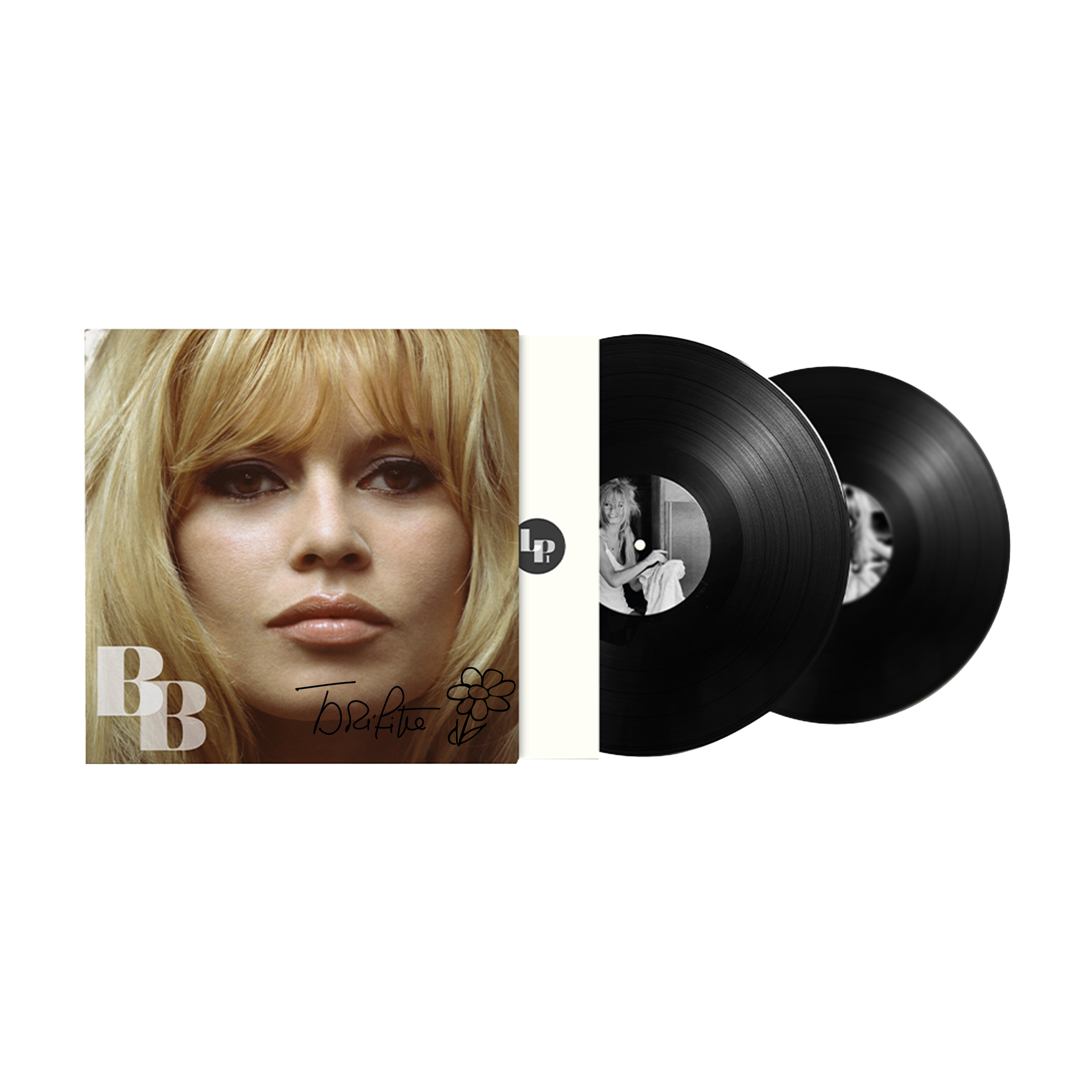 Brigitte Bardot - Double vinyle - BB (version dédicacée en aléatoire)