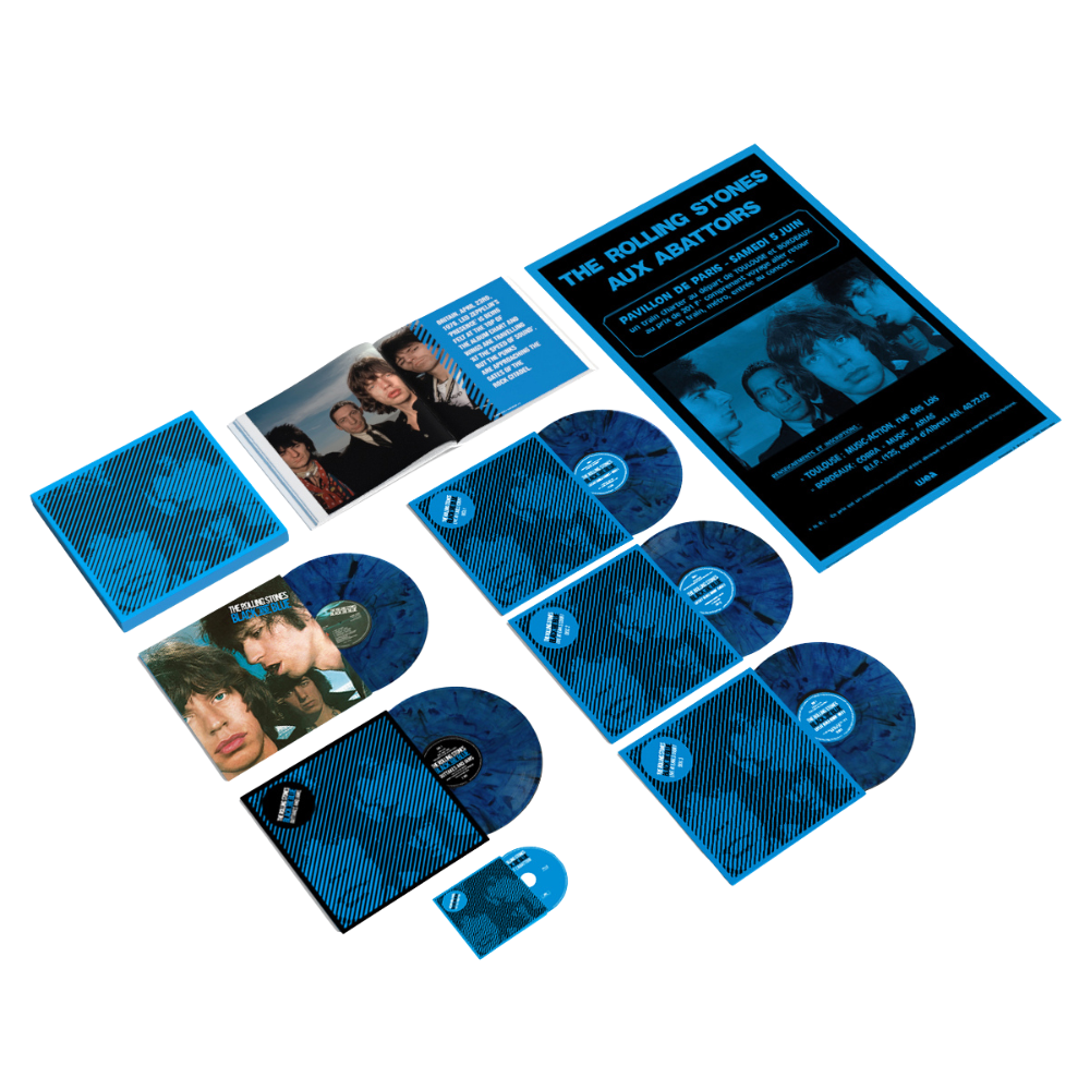 The Rolling Stones - Black and Blue Super Deluxe 5LP Blu Ray (Colour) Boxset