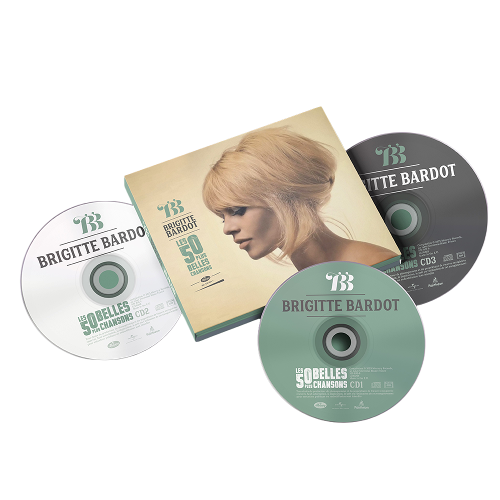 Brigitte Bardot - Les 50 plus belles chansons - Coffret CD