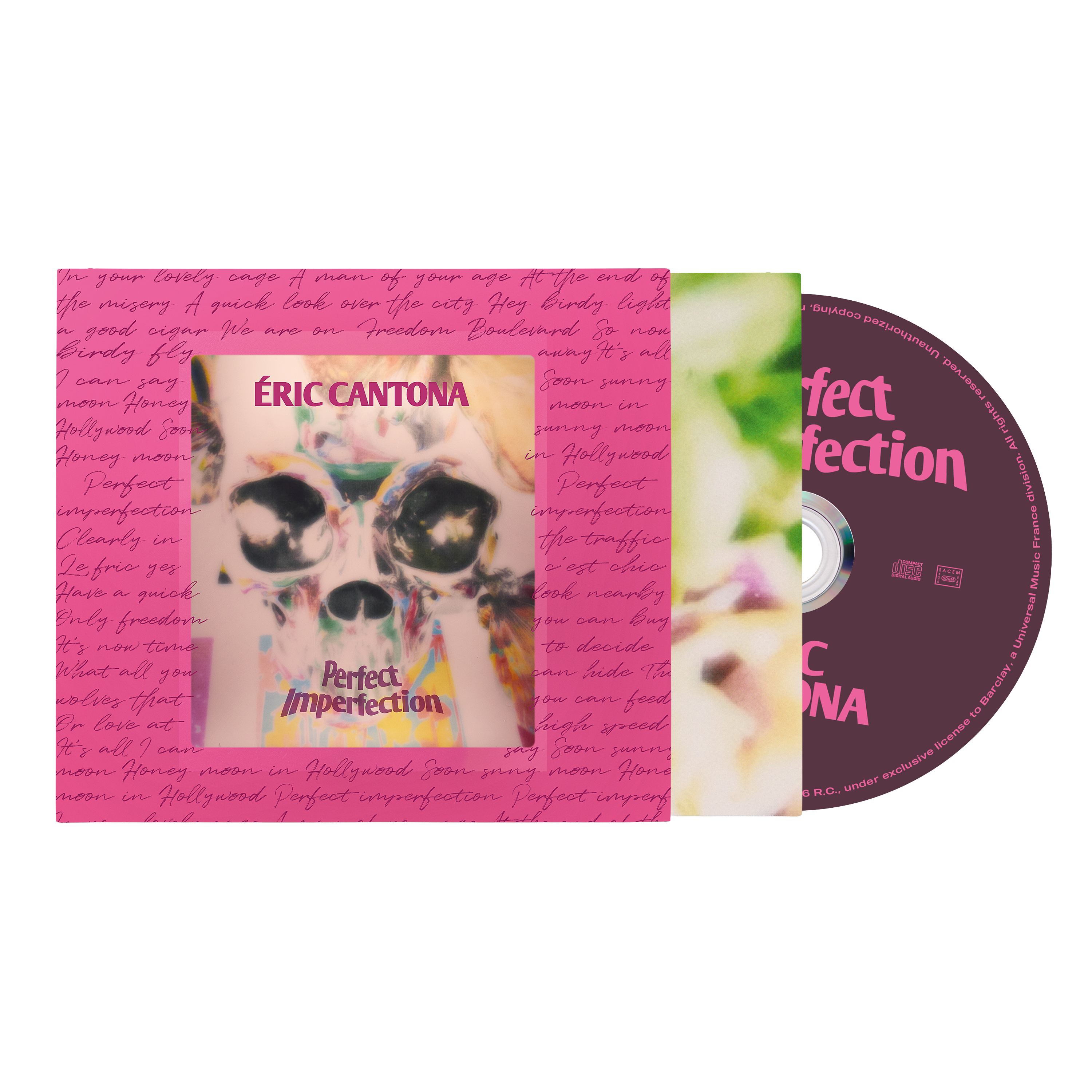 Eric Cantona - Perfect Imperfection - CD dédicacé