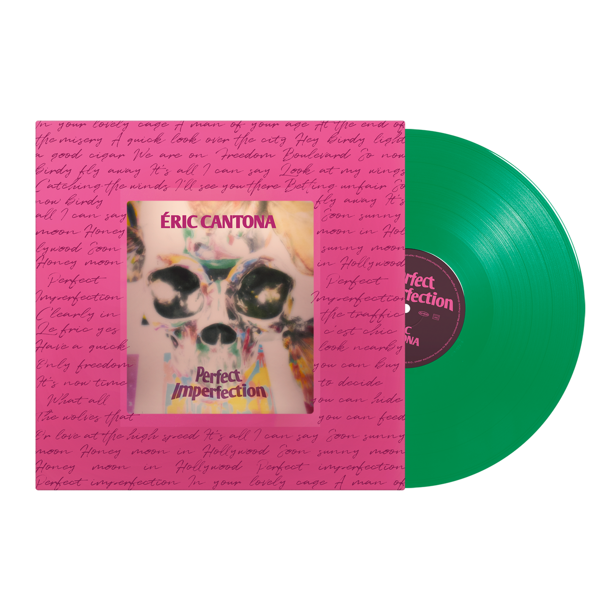Eric Cantona - Perfect Imperfection - Vinyle couleur
