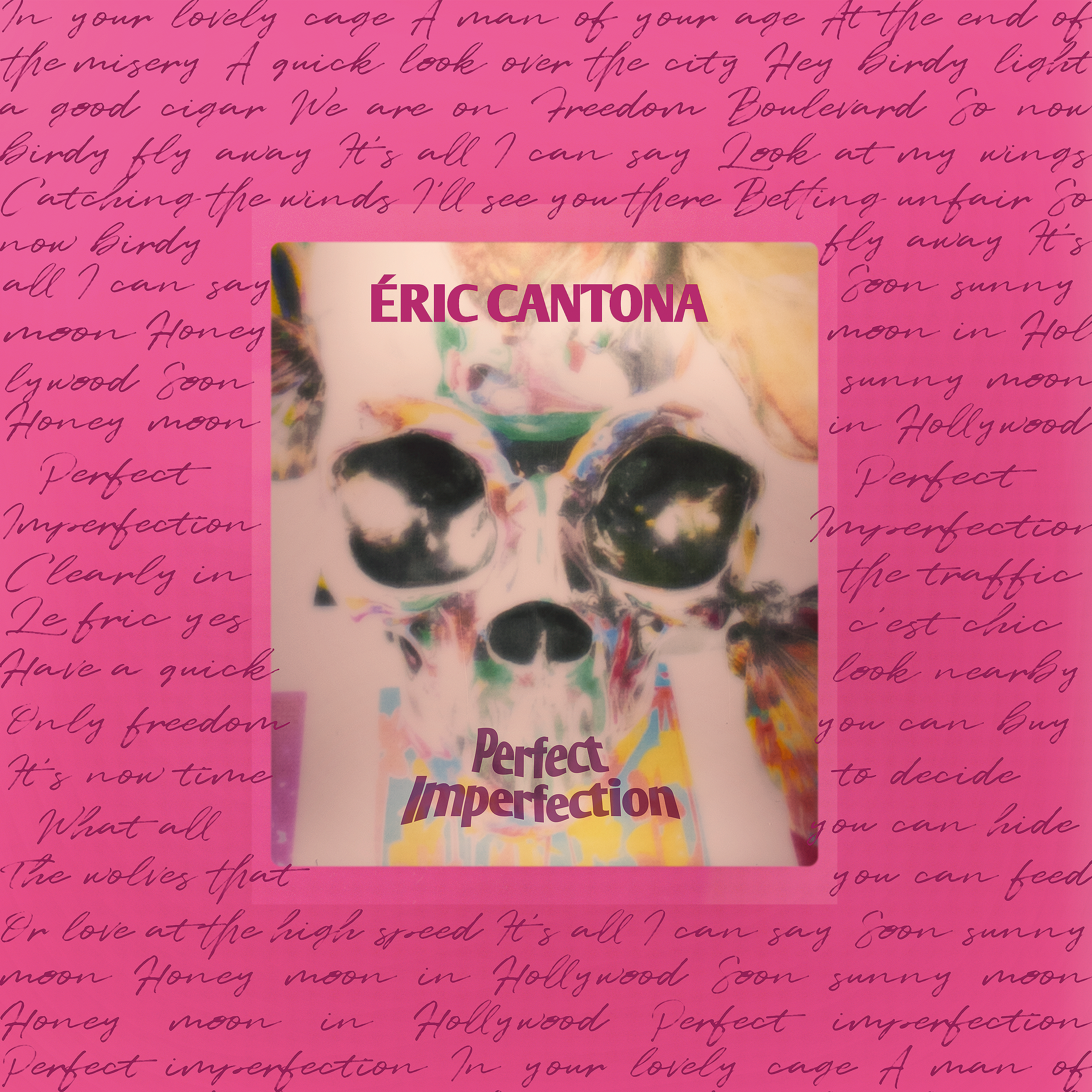 Eric Cantona - Perfect Imperfection - Vinyle couleur dédicacé