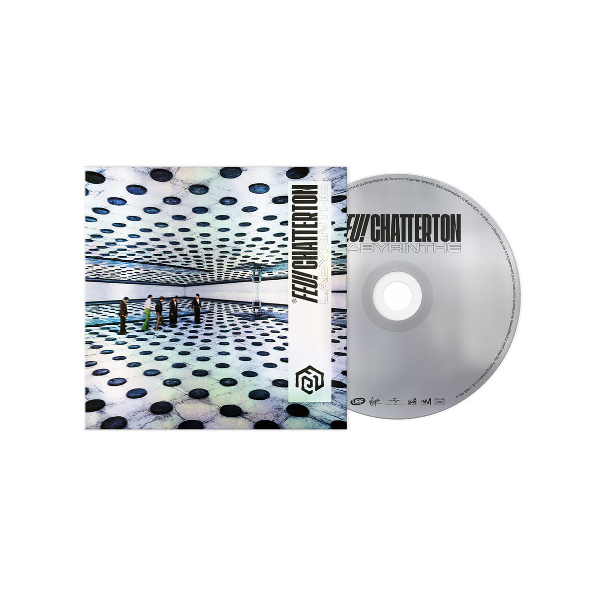 Feu! Chatterton - Labyrinthe - Pack CD Édition Argentée (Inclus une lithographie dédicacée)