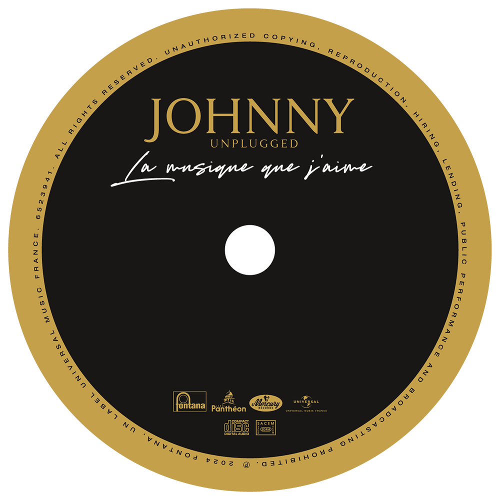 Johnny Hallyday - La musique que j'aime - CD