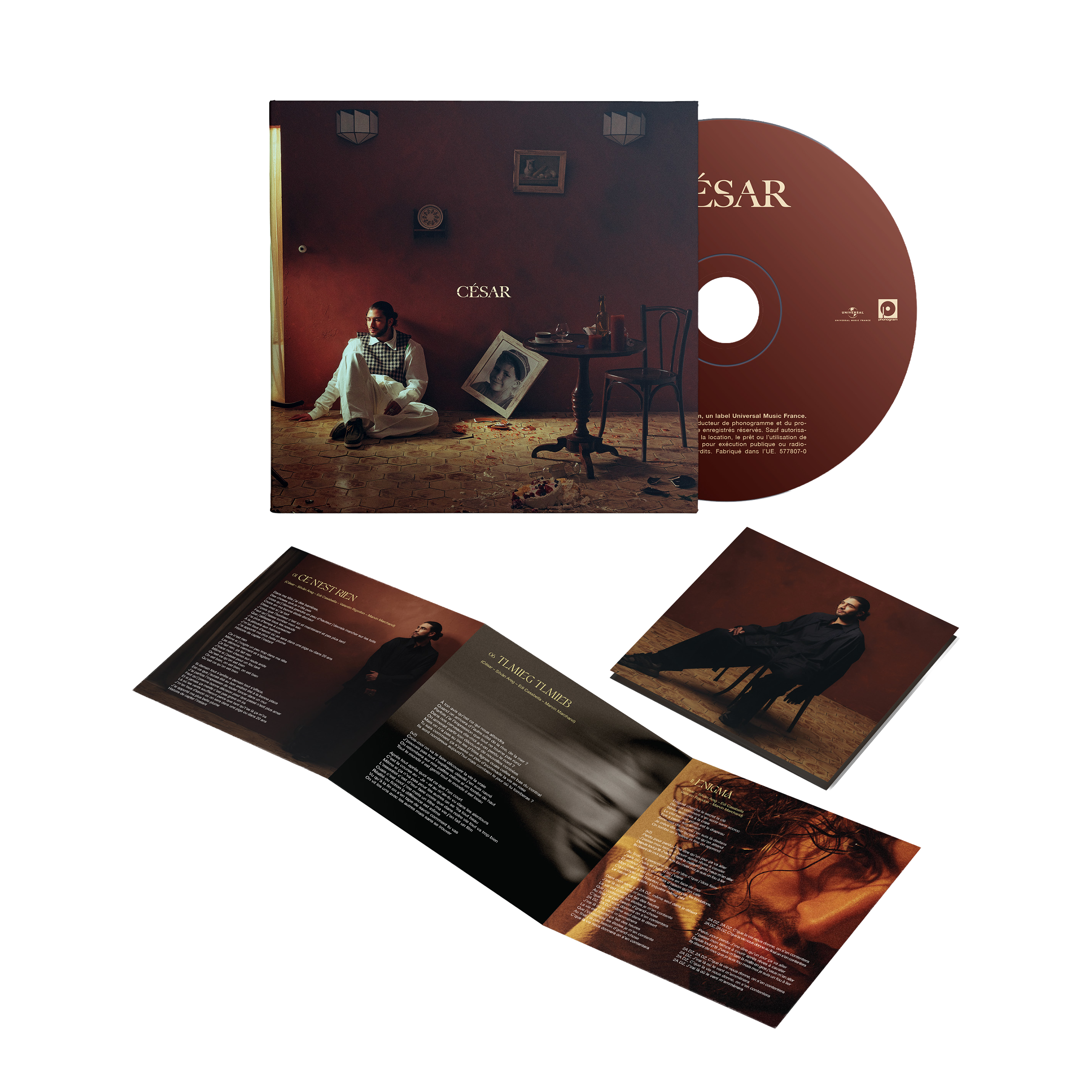 César - César - CD dédicacé