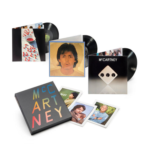 Paul McCartney - McCartney  I / II / III  - Coffret Standard 3LP noir édition limitée