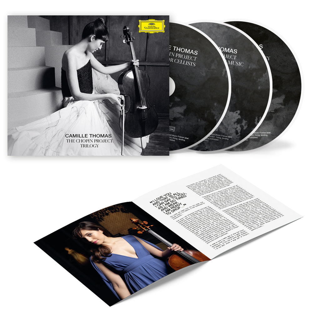 Camille Thomas - The Chopin Project : Trilogy - 3CD dédicacé