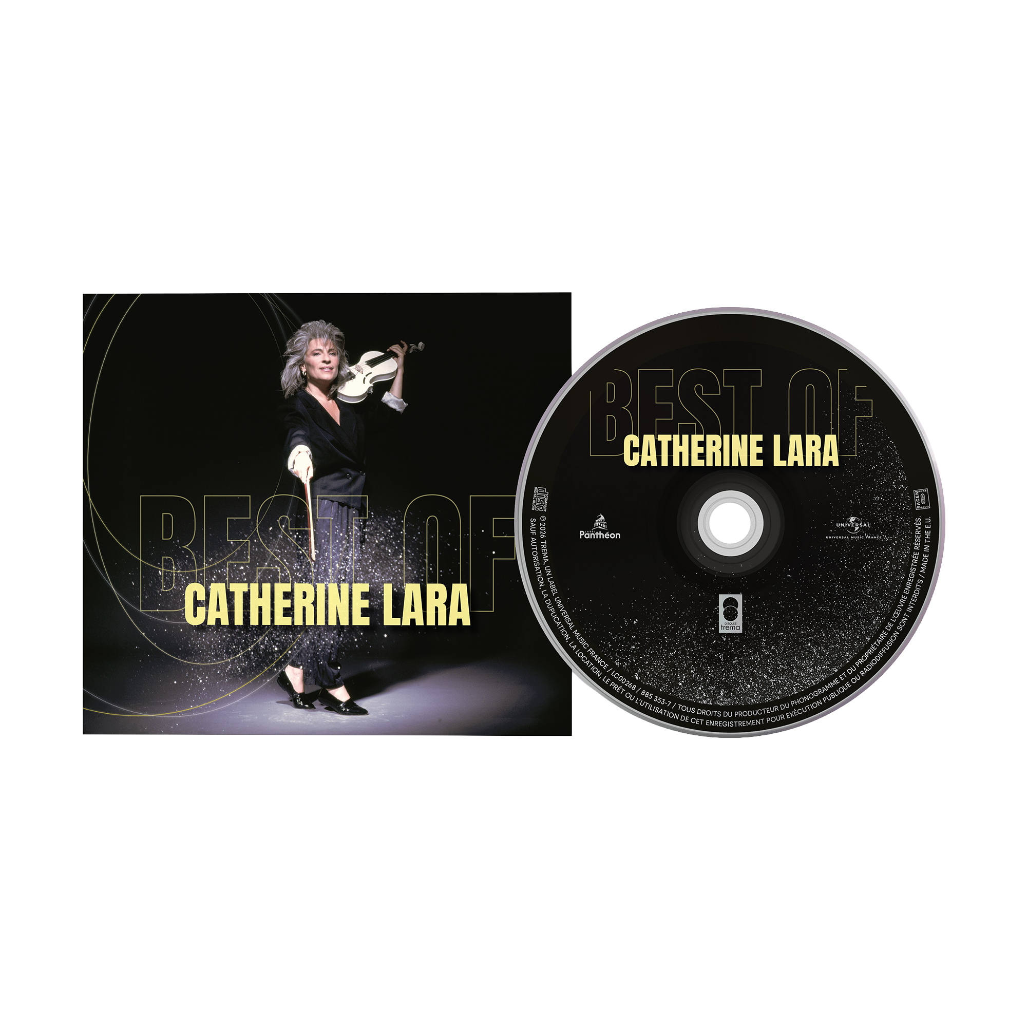 Catherine Lara - Best of - CD dédicacé