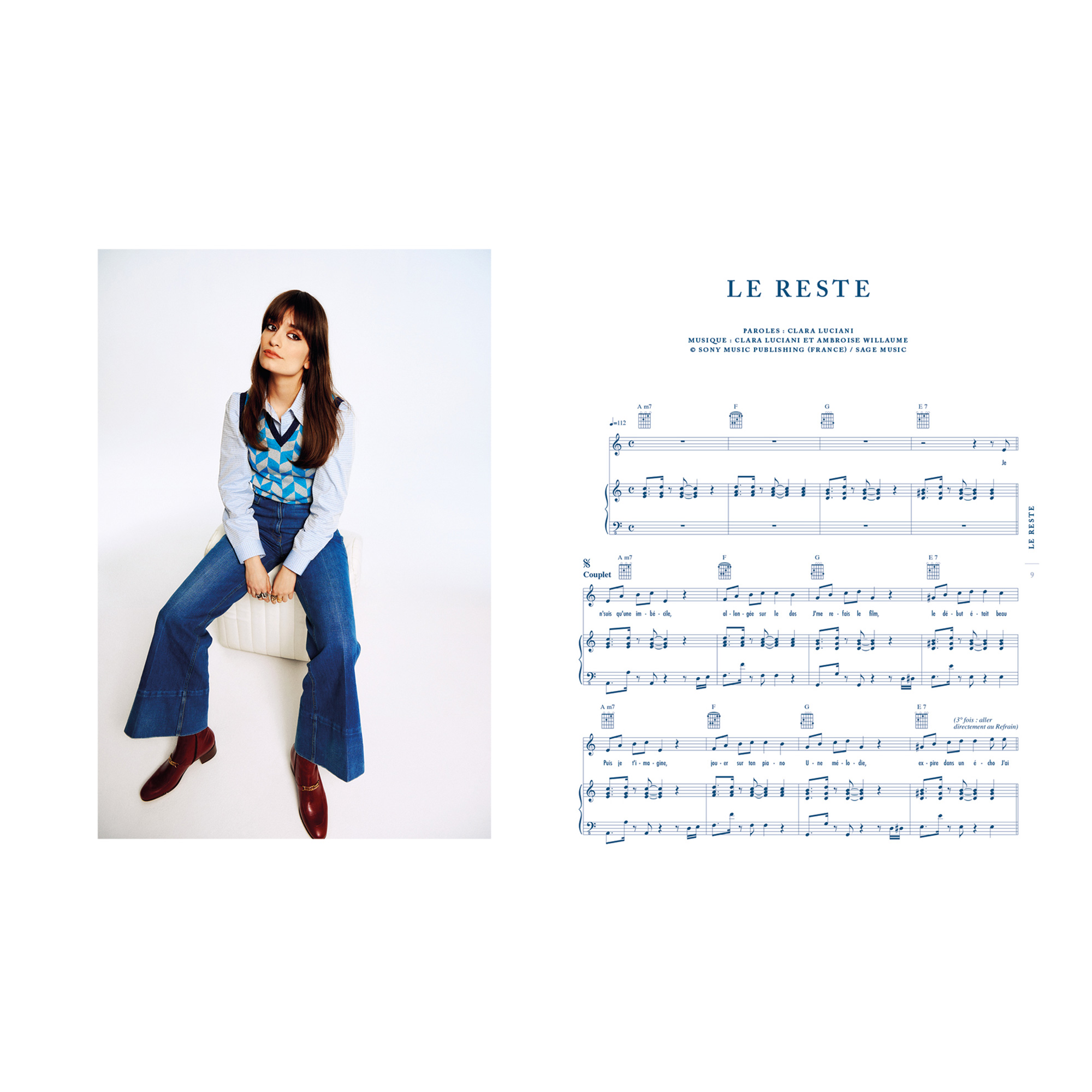 Clara Luciani - Cœur - Songbook