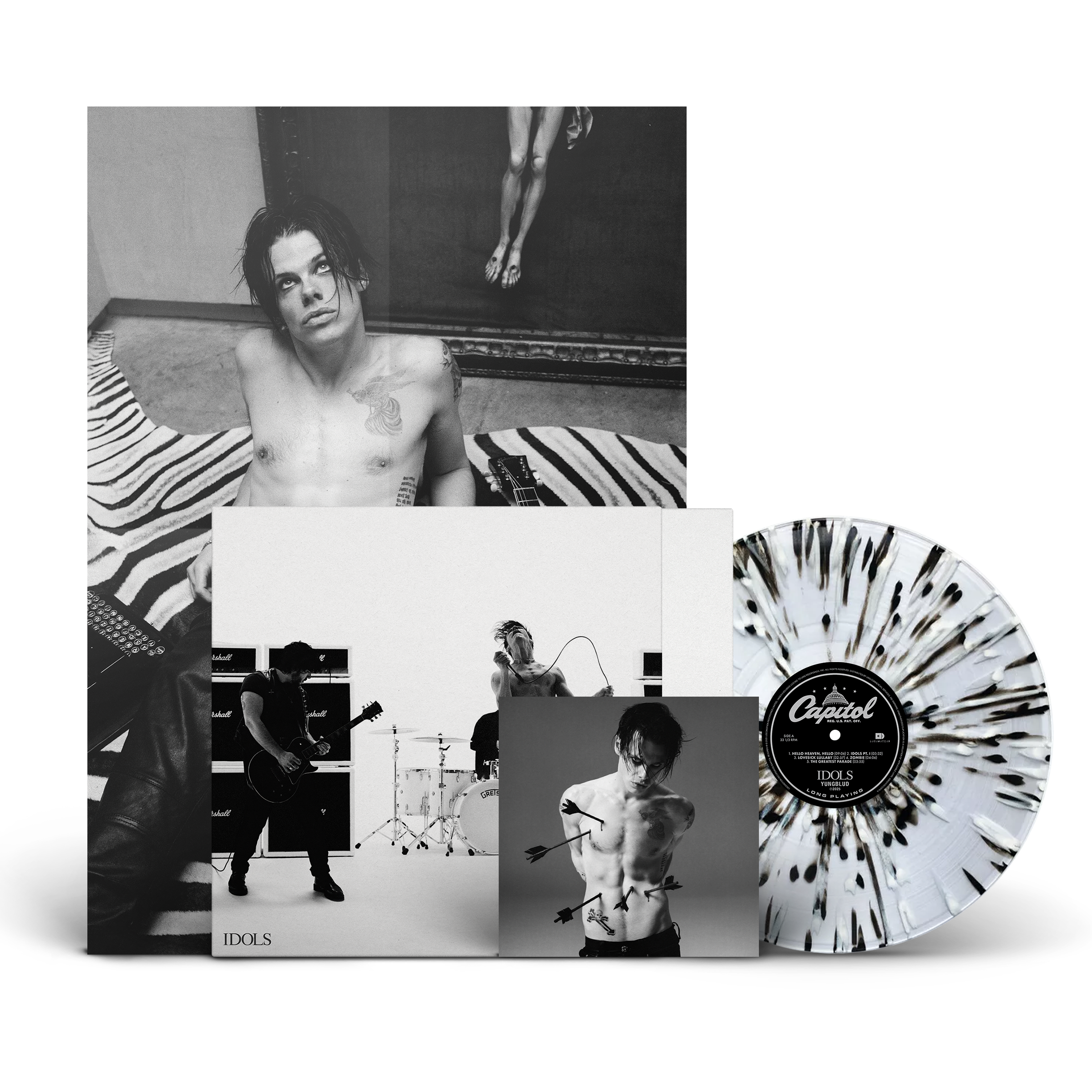 Yungblud - IDOLS - Vinyle Deluxe Splatter "Shattered State"