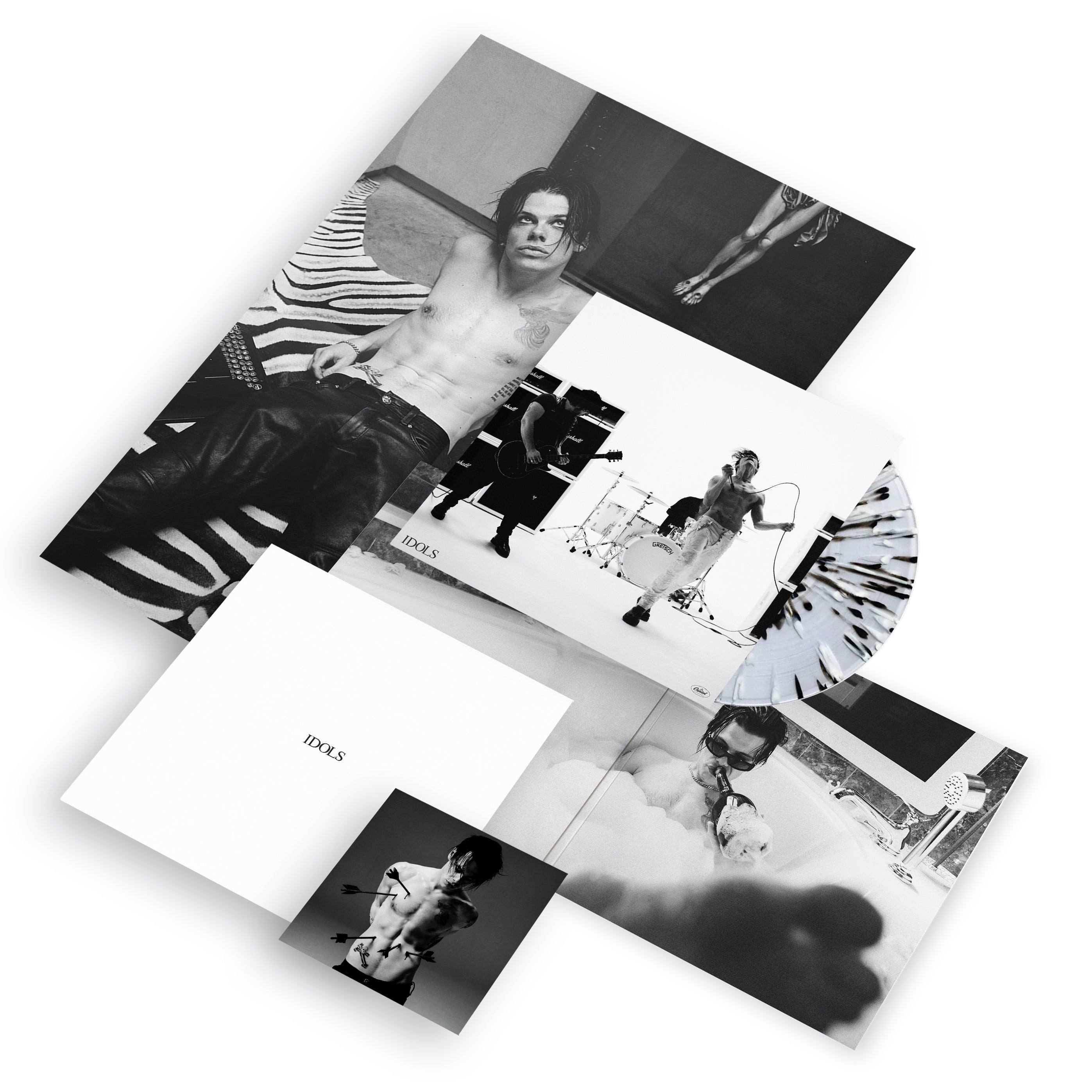 Yungblud - IDOLS - Vinyle Deluxe Splatter "Shattered State"