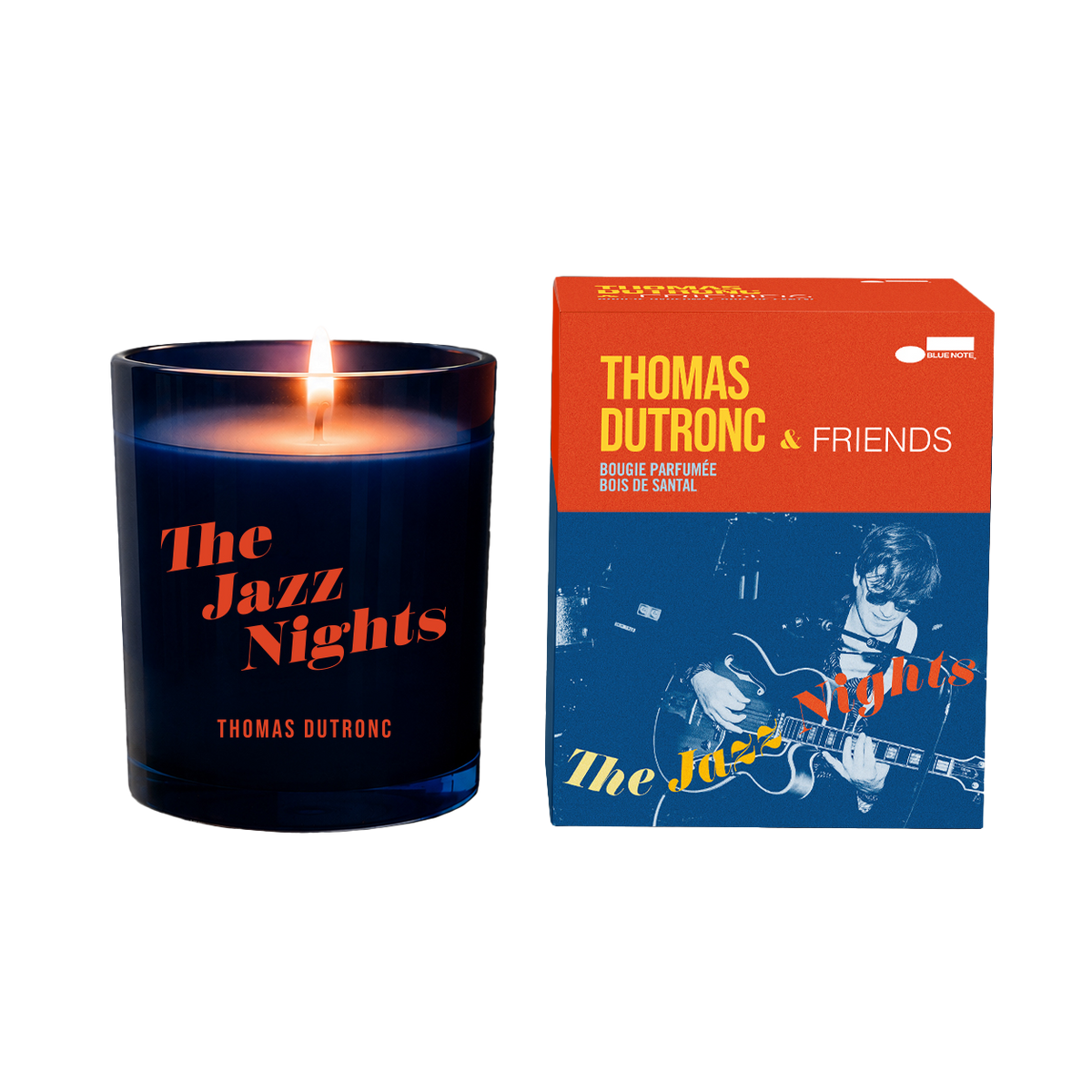 Thomas Dutronc - The Jazz Nights - CD Dédicacé + Bougie