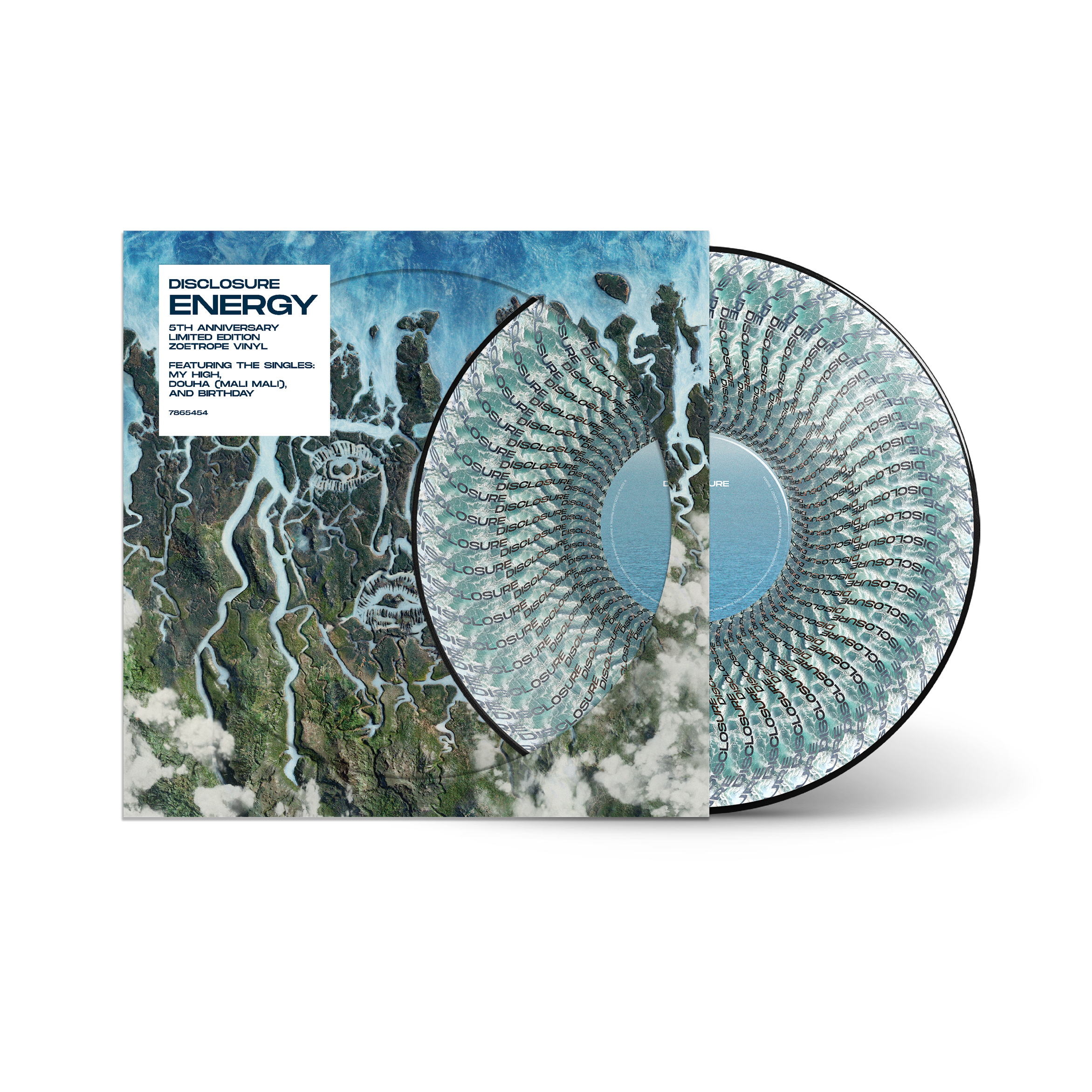 Disclosure - Energy (5th Anniversary) - Vinyle Zoetrope