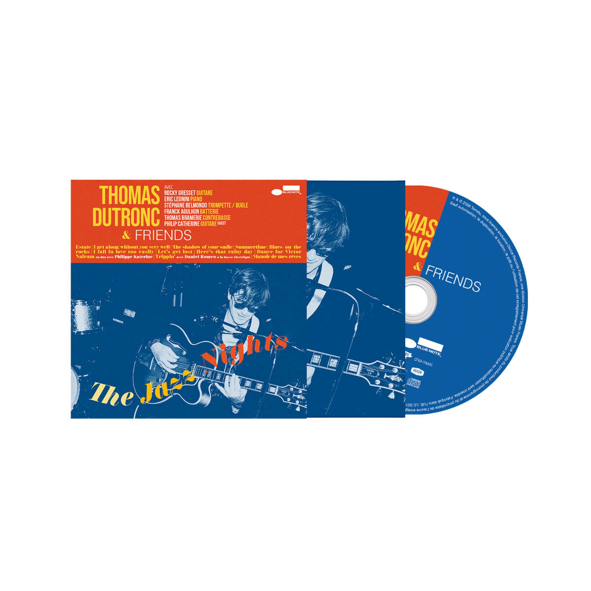 Thomas Dutronc - The Jazz Nights - CD Dédicacé + Bougie