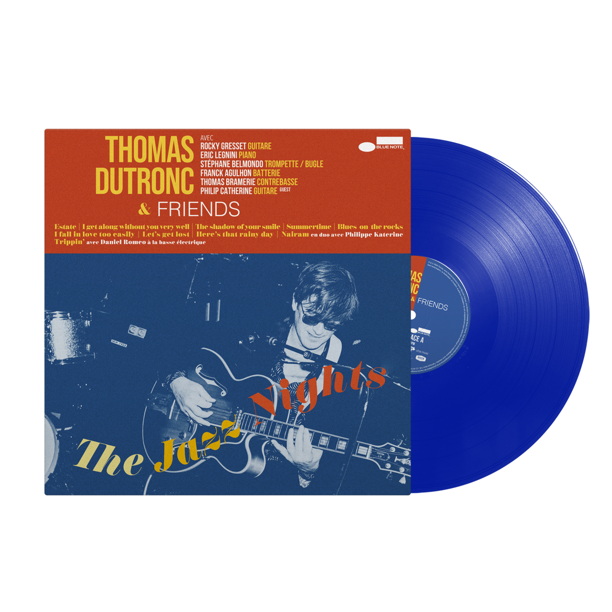 Thomas Dutronc - The Jazz Nights - Vinyle Bleu Exclusif Dédicacé