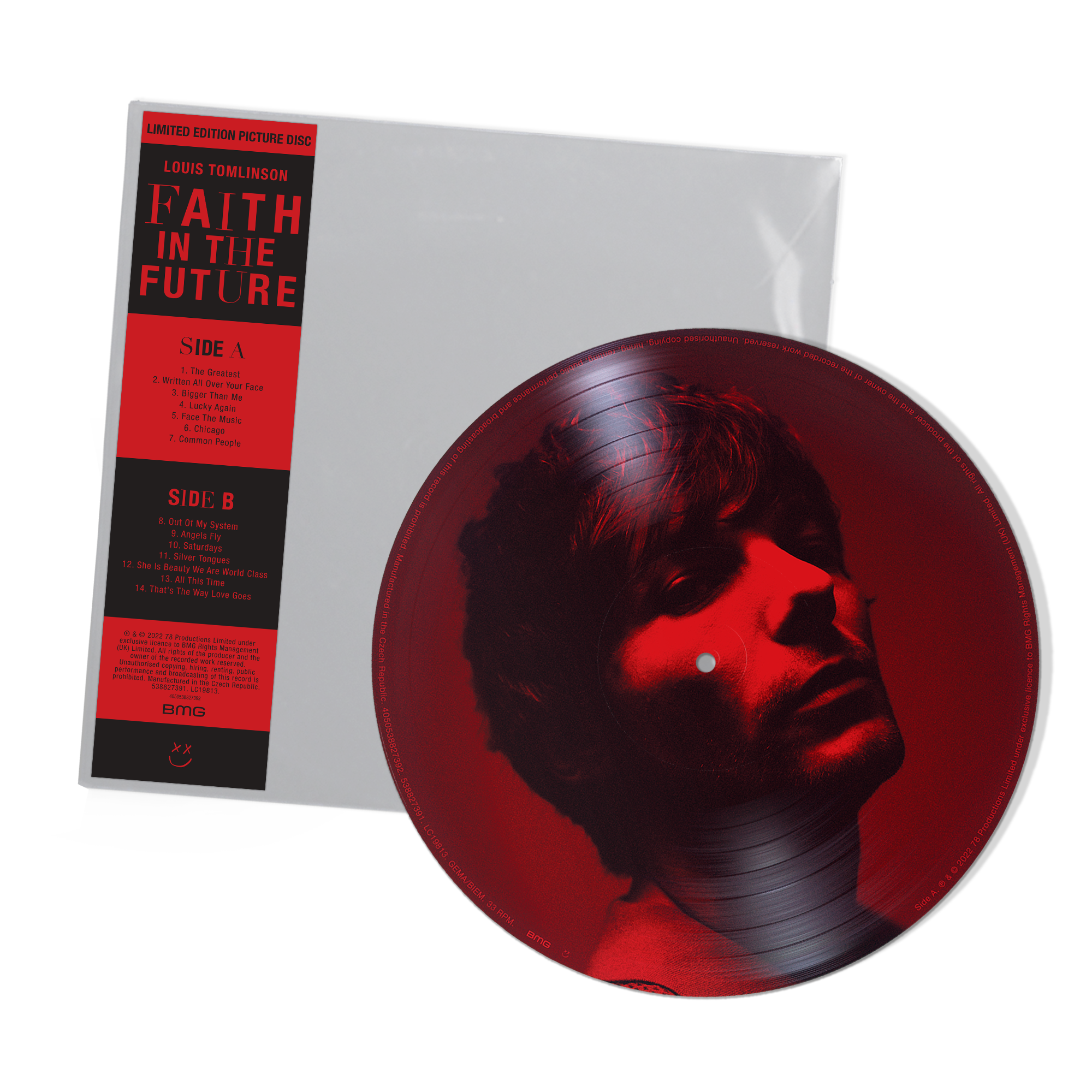 Louis Tomlinson - Faith In The Future - Vinyle Picture Disc
