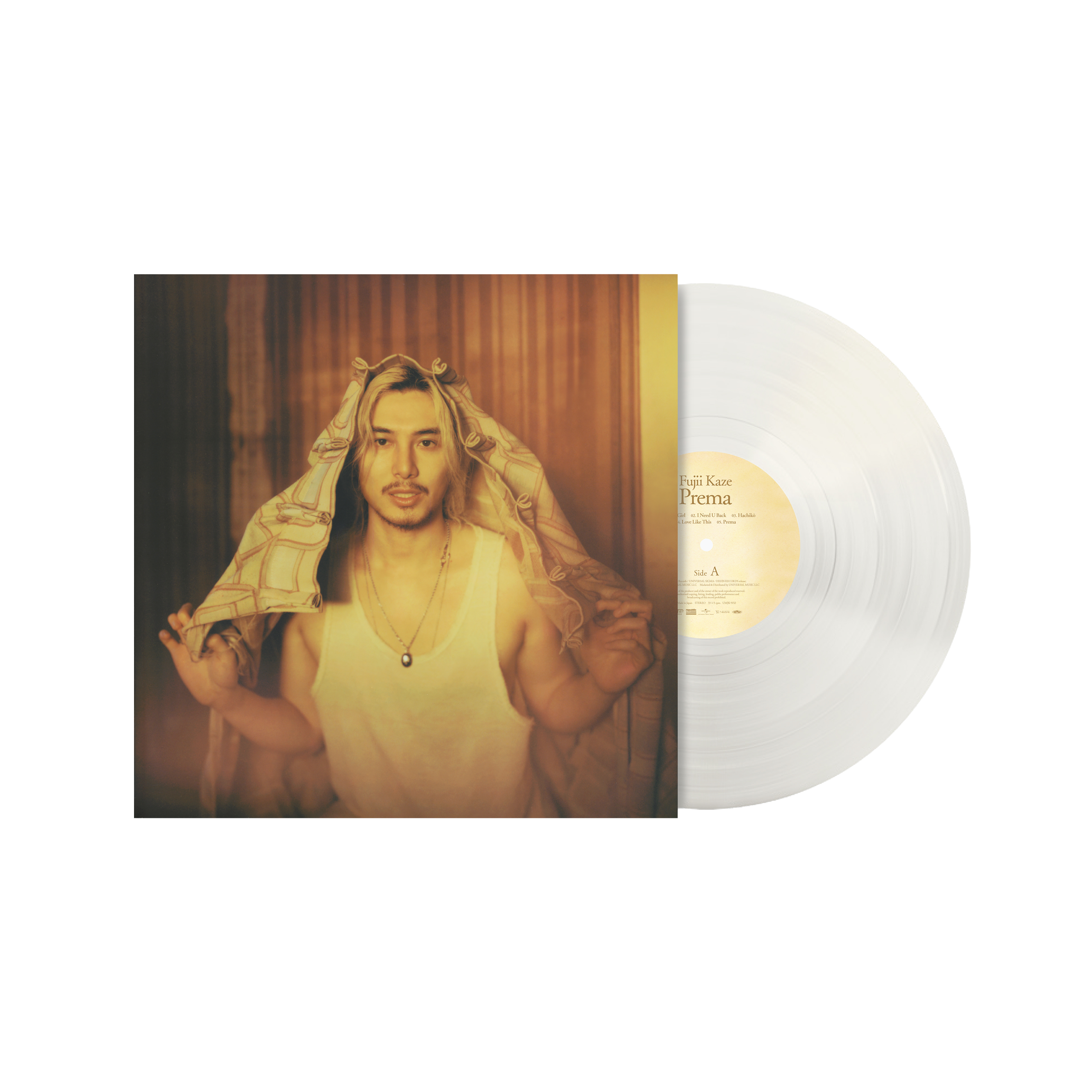 Fujii Kaze - Prema - Vinyle transparent