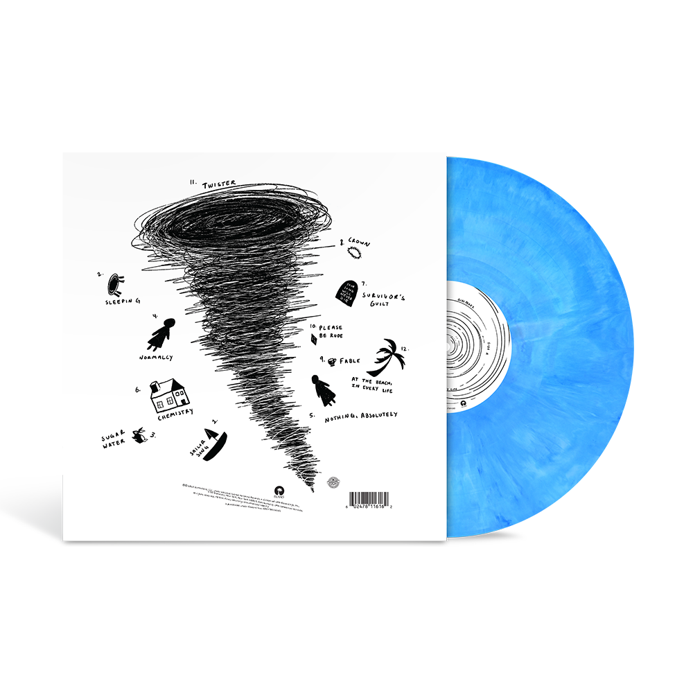 Gigi Perez - At The Beach, In Every Life LP - Vinyle Couleur Bleu Ciel