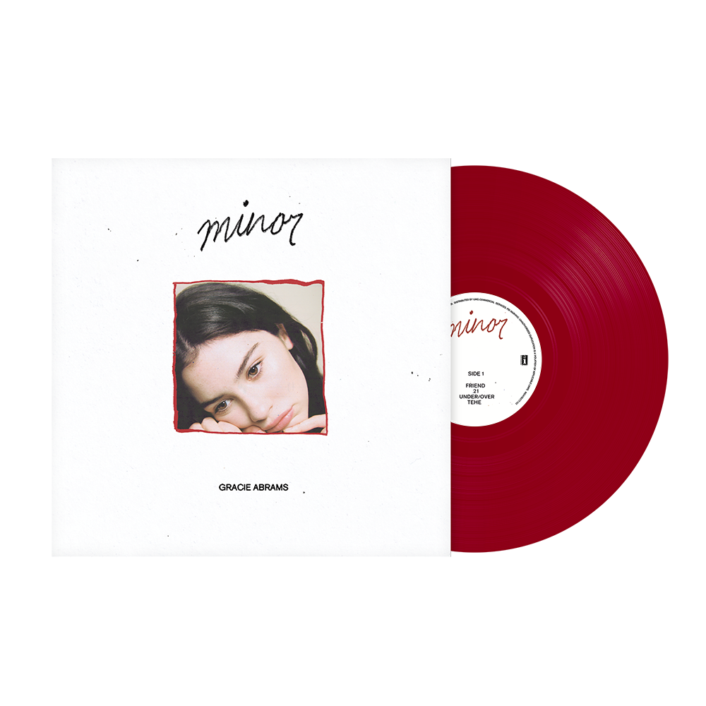 Gracie Abrams - minor (5 Year Anniversary) Red -  Vinyle