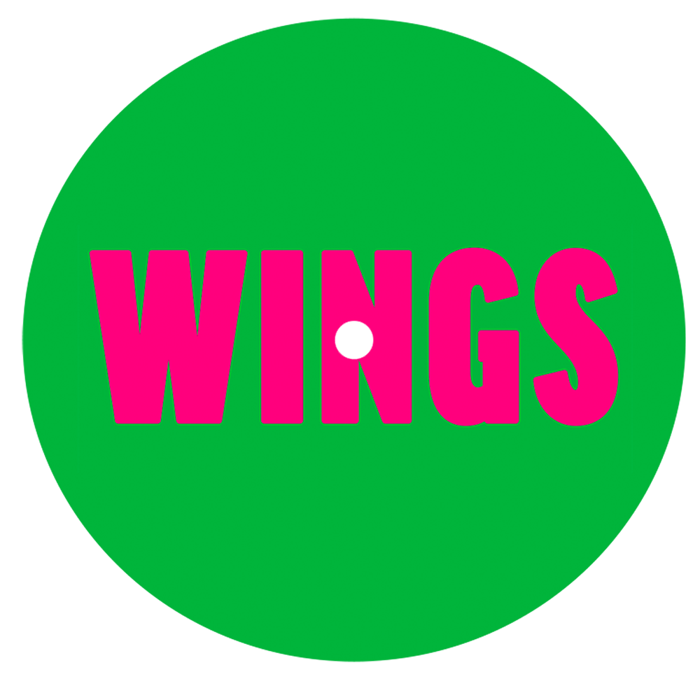 Paul McCartney & Wings - WINGS Dual Tone Slipmat