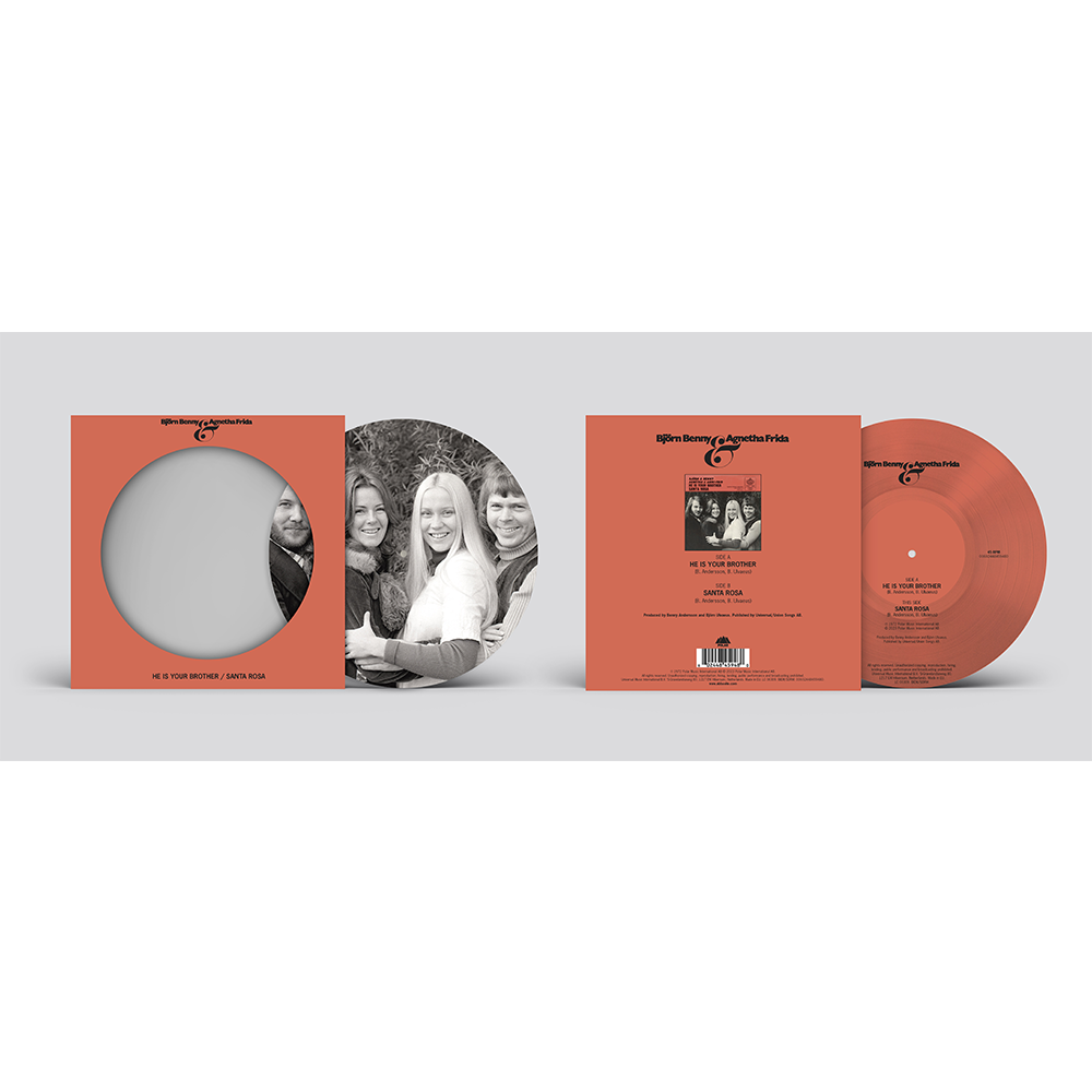 ABBA - He Is Your Brother / Santa Rose - Vinyle 45T Picture Disc Édition Limitée