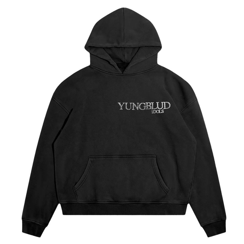 Yungblud - IDOLS Black Date Back Hoodie