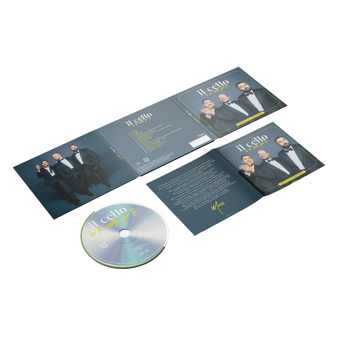 Il Cello - Io Le Canto Per Te (Deluxe Edition) - CD dédicacé