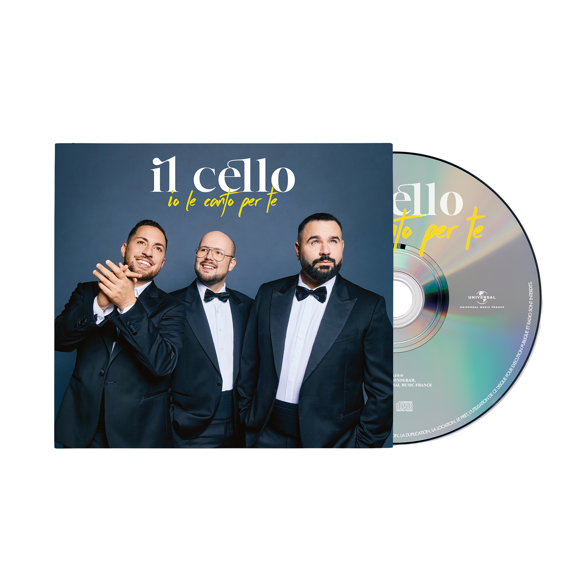 Il Cello - Io Le Canto Per Te - CD dédicacé