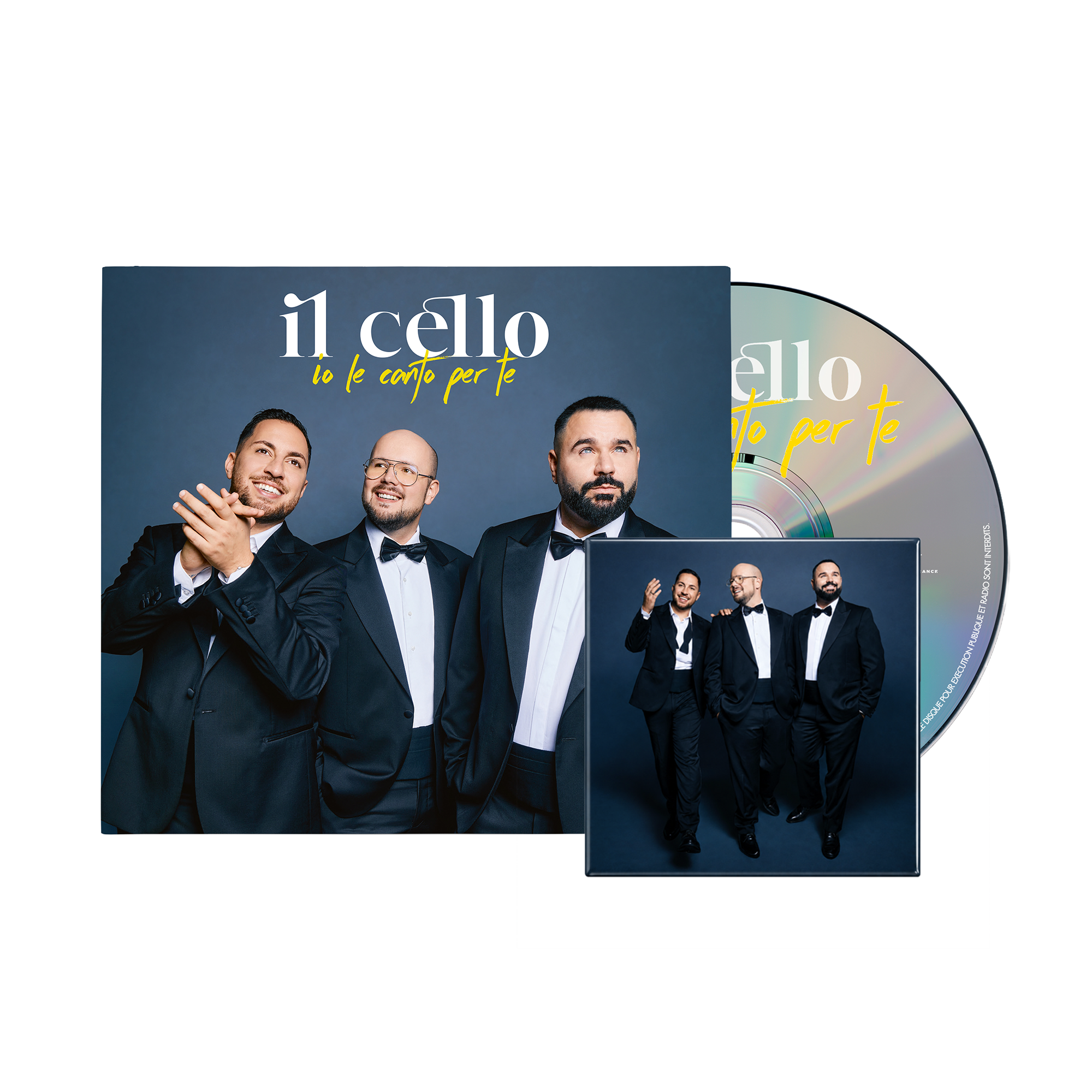 Il Cello - Io Le Canto Per Te - CD dédicacé + Magnet