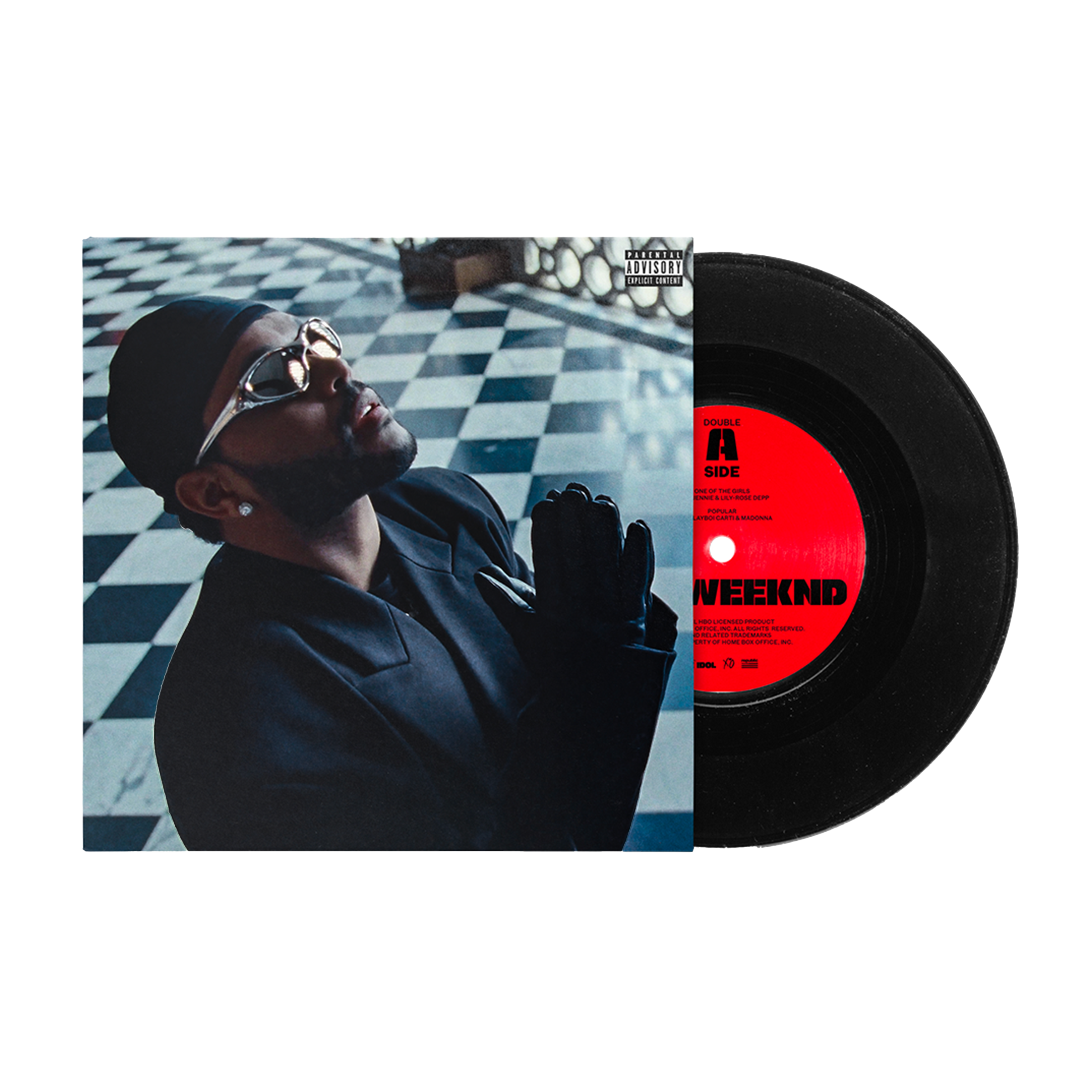 THE WEEKND - ONE OF THE GIRLS + POPULAR -  VINYLE 7”