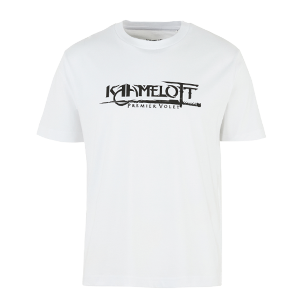 Kaamelott - T-shirt blanc citation "Il revient pas pour trier les lentilles"