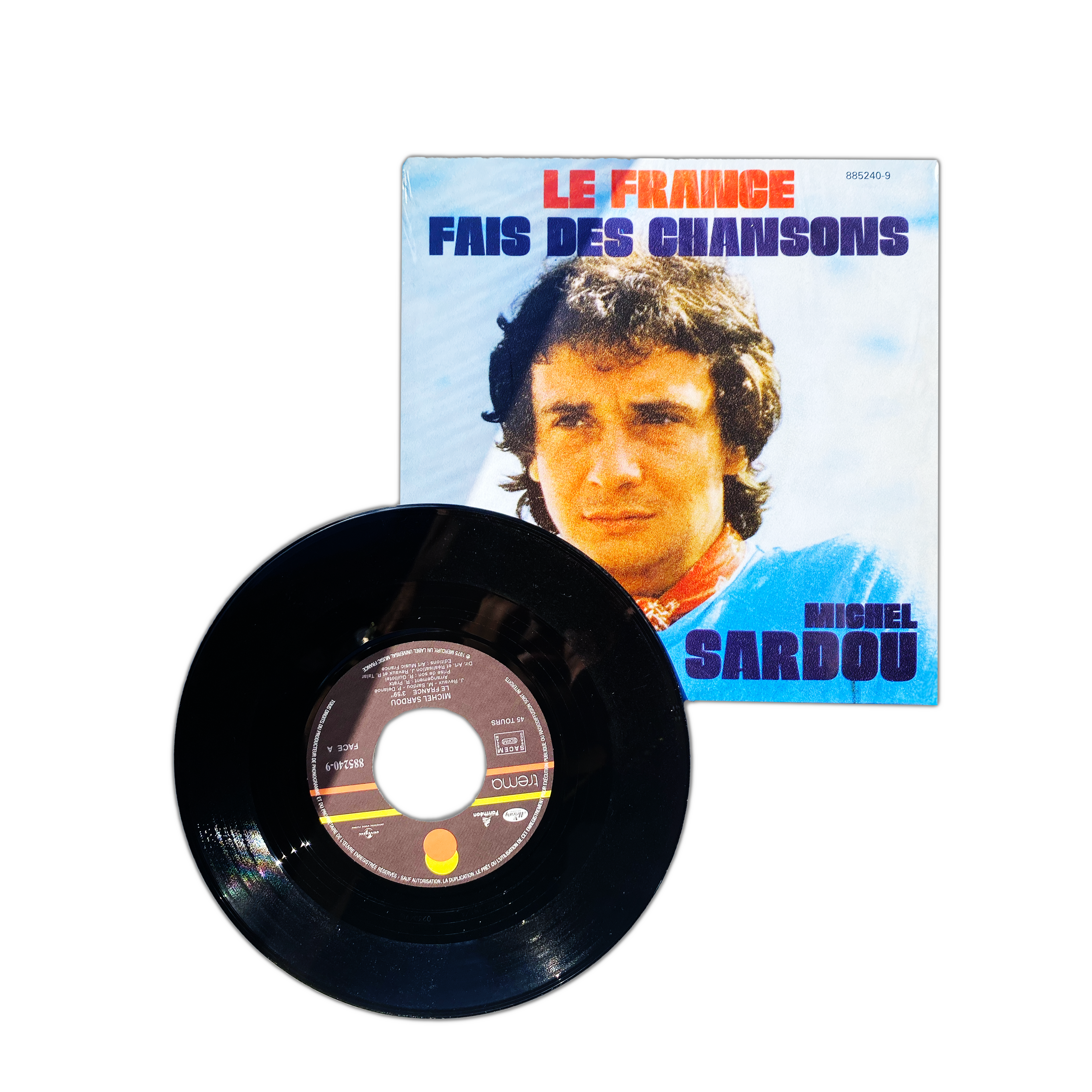 Michel Sardou - Le France - Vinyle 45T