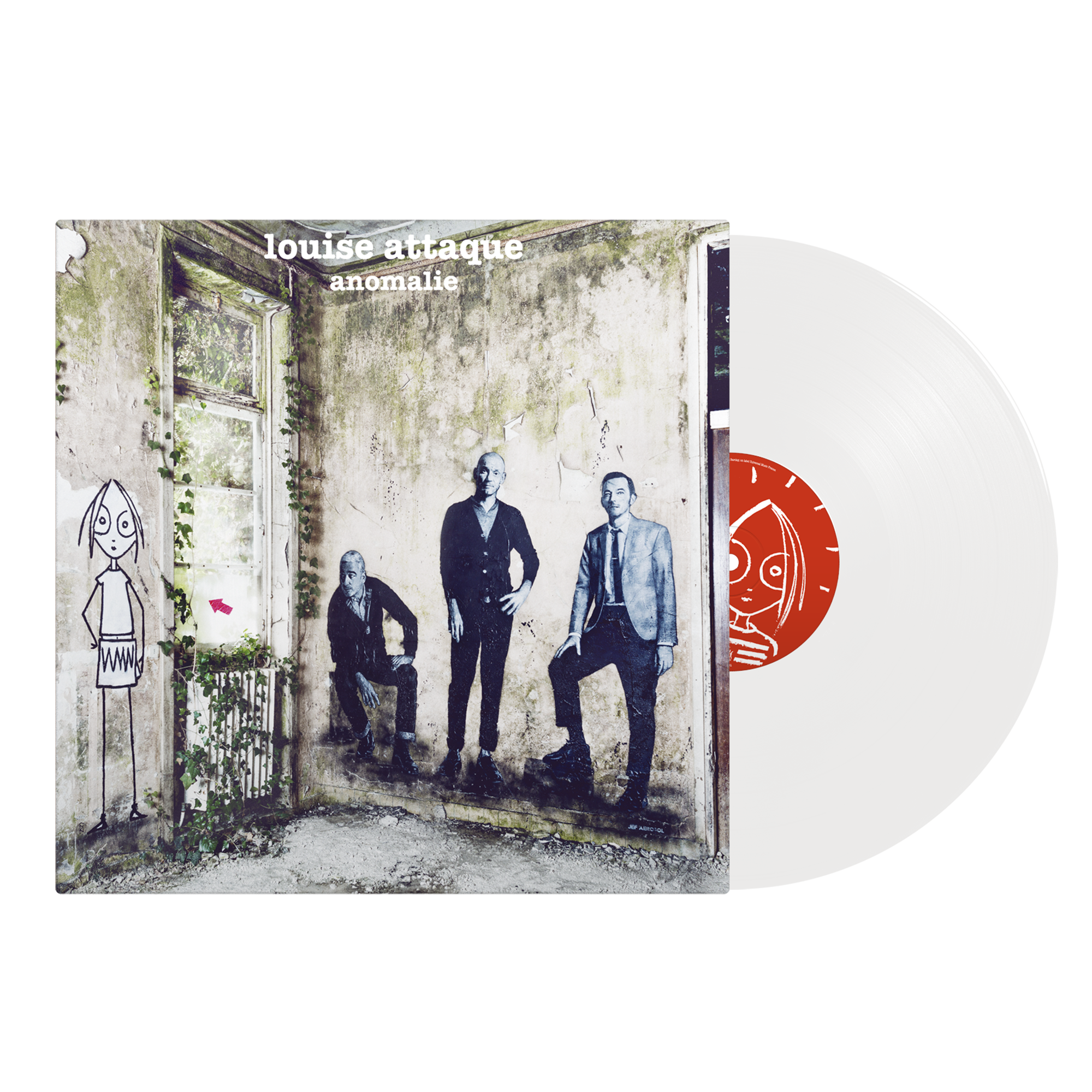Louise Attaque - Anomalie - Vinyle couleur + Carte dédicacée