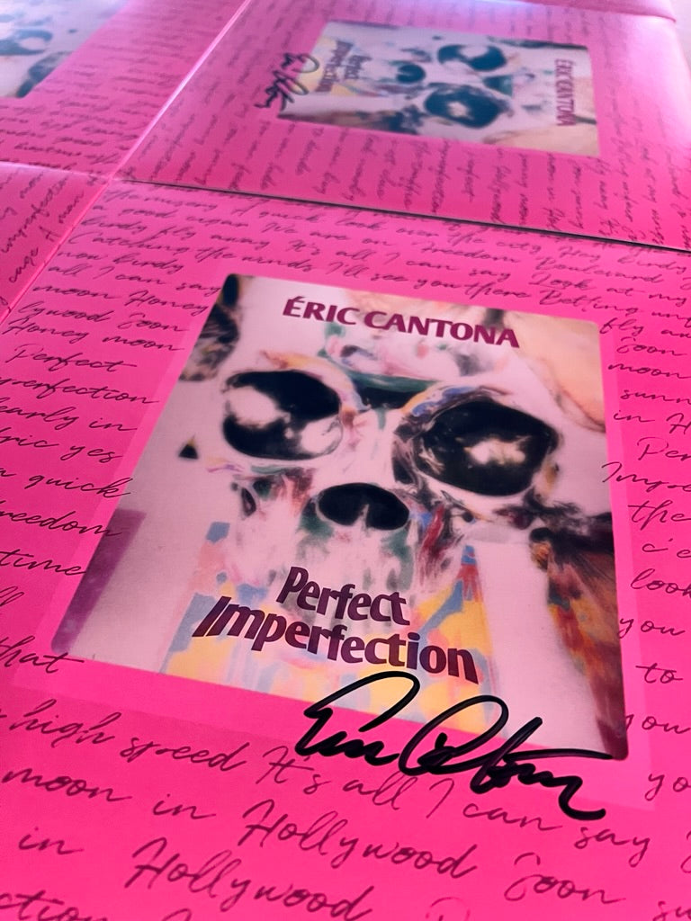 Eric Cantona - Perfect Imperfection - Vinyle couleur dédicacé