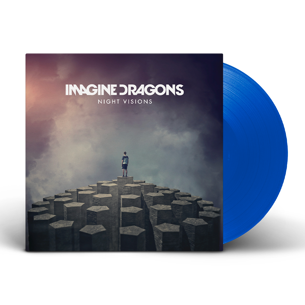 Imagine Dragons - Night Visions - Vinyle Bleu Transparent