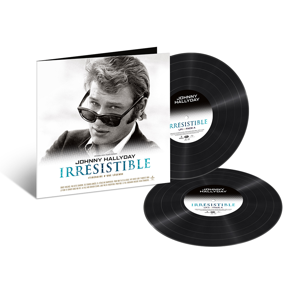 Johnny Hallyday - IRRÉSISTIBLE - Double Vinyle