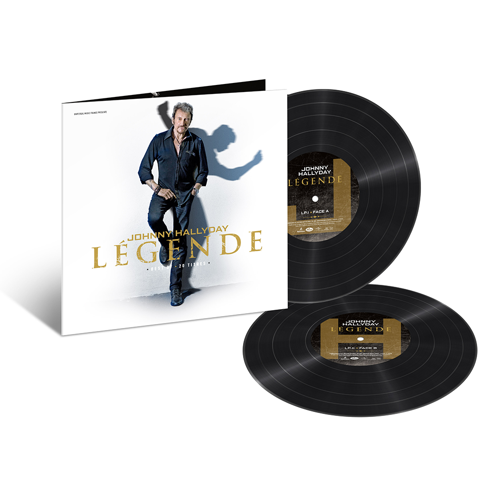 Johnny Hallyday - LÉGENDE - Double Vinyle