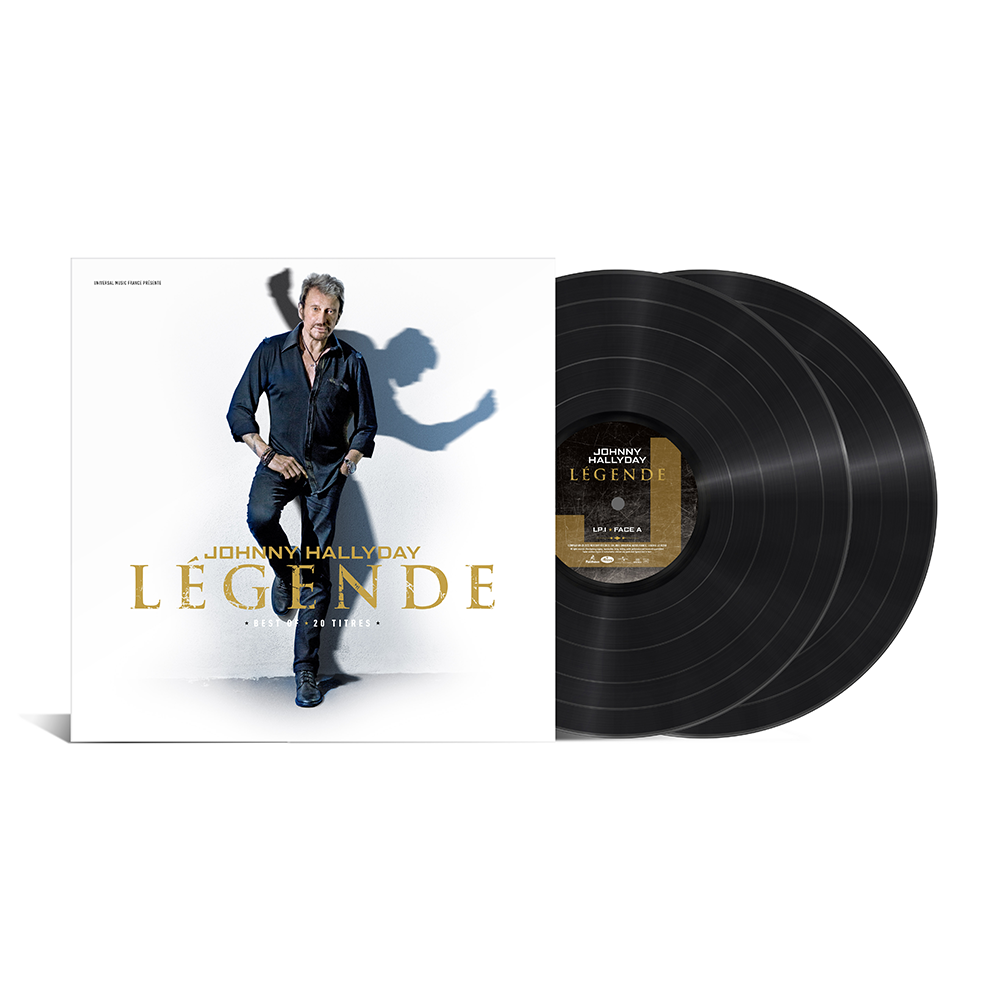 Johnny Hallyday - LÉGENDE - Double Vinyle
