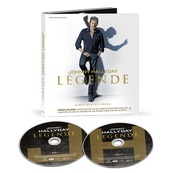 Johnny Hallyday - LEGENDE Best Of 20 titres - 2 CD