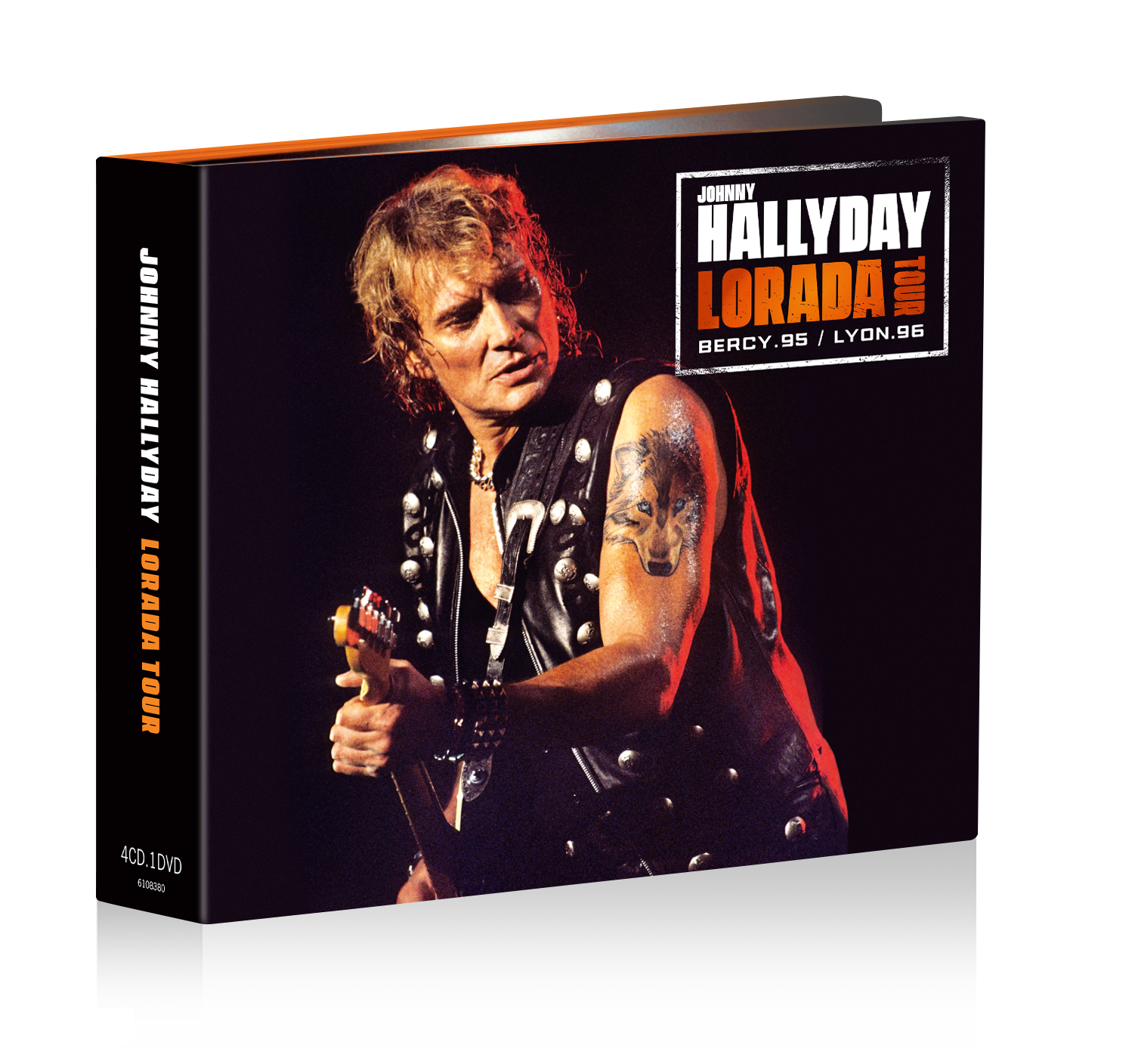 Johnny Hallyday - LORADA TOUR - COFFRET 4CD + 1DVD