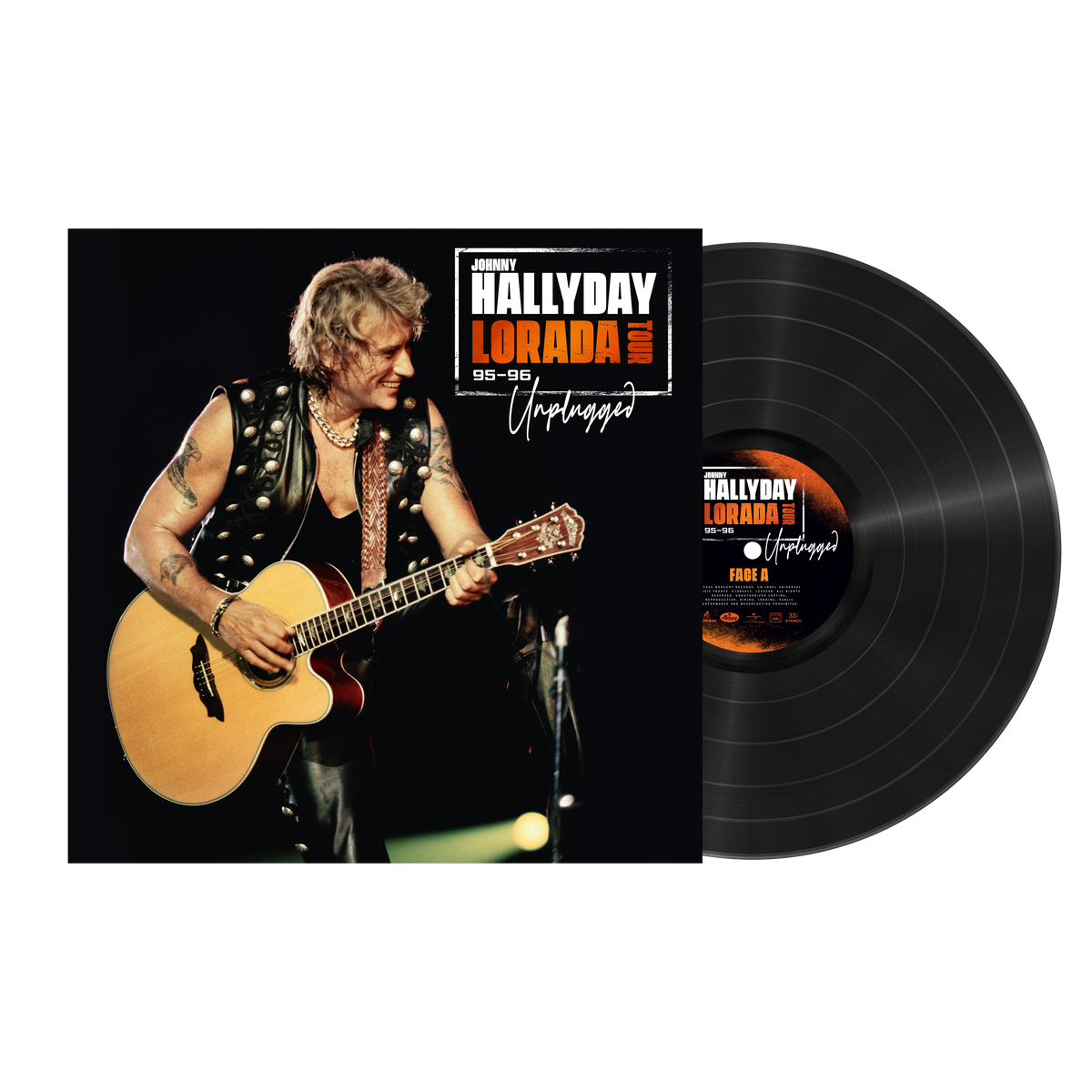 Johnny Hallyday - Lorada Tour - Vinyle Unplugged Exclusif