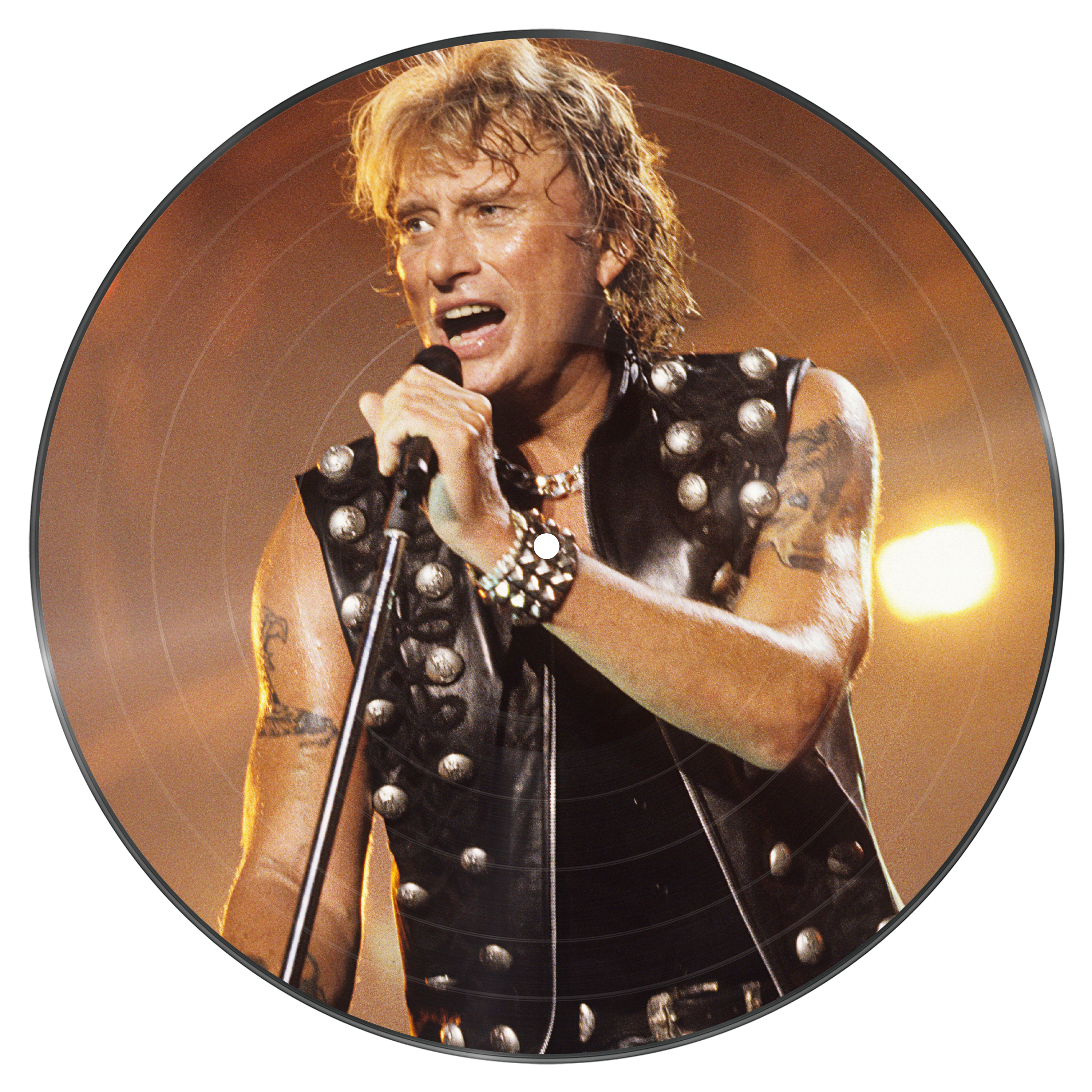 Johnny Hallyday - Lorada Tour - Picture Vinyle Exclusif Lyon Avril 96