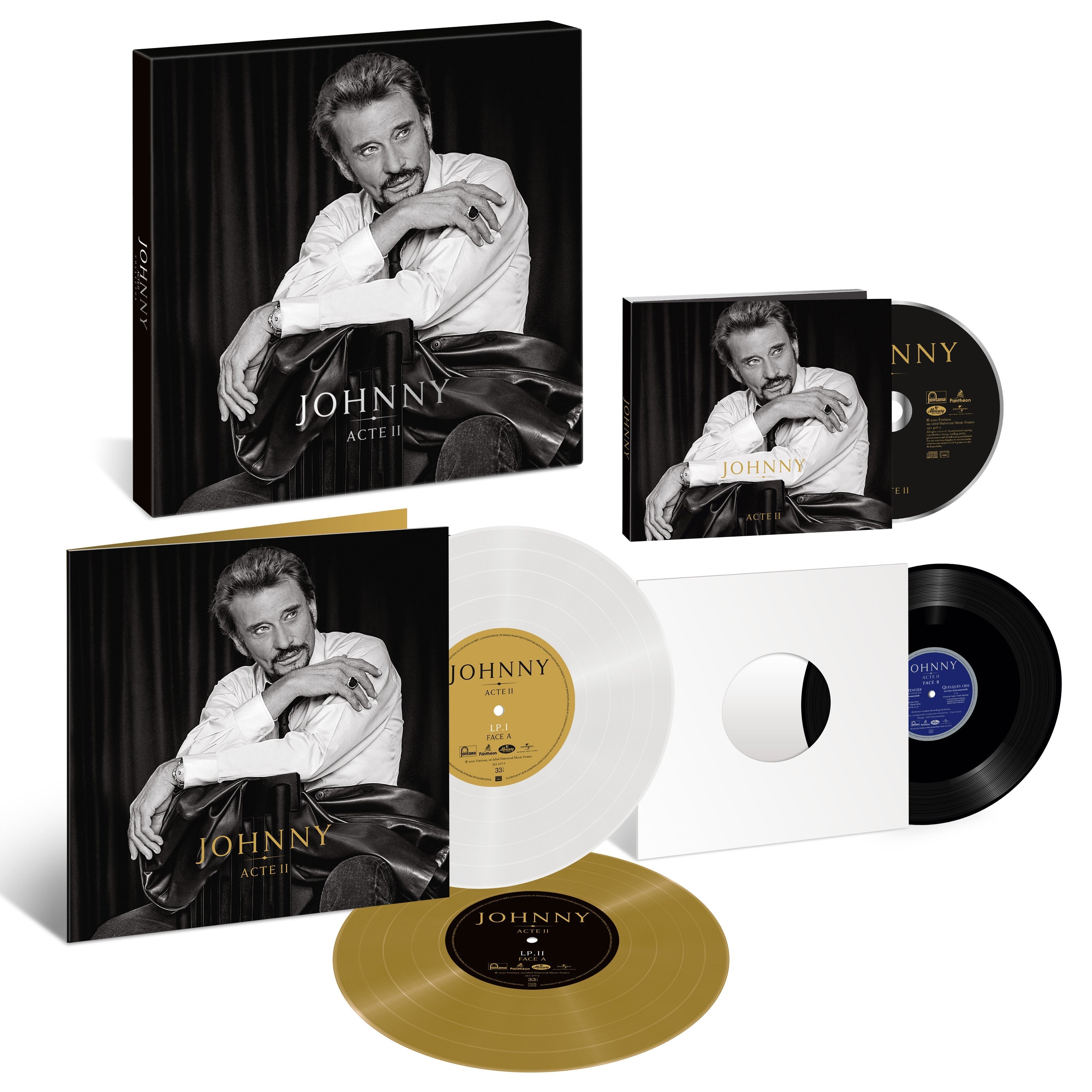 Johnny Hallyday - Johnny Acte II - Coffret
